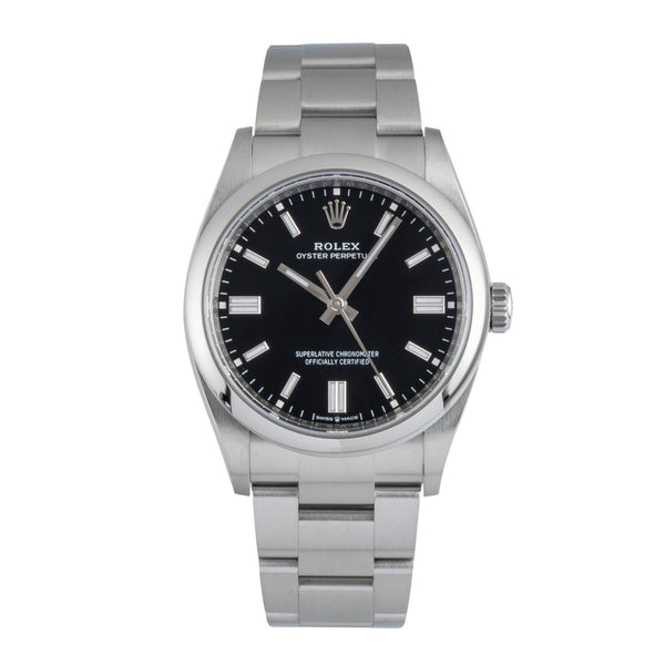 Rolex Oyster Perpetual 36 Stahl Automatik Herrenuhr Ref. 126000 B&P 2020 [2506361]