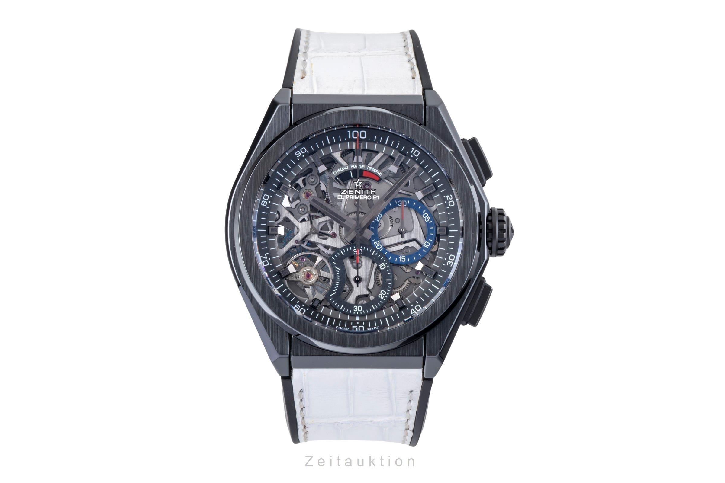 Zenith Defy El Primero Chronograph Keramik Auto. Ref 49.9000.9004/78.R582 B&P [2506363]