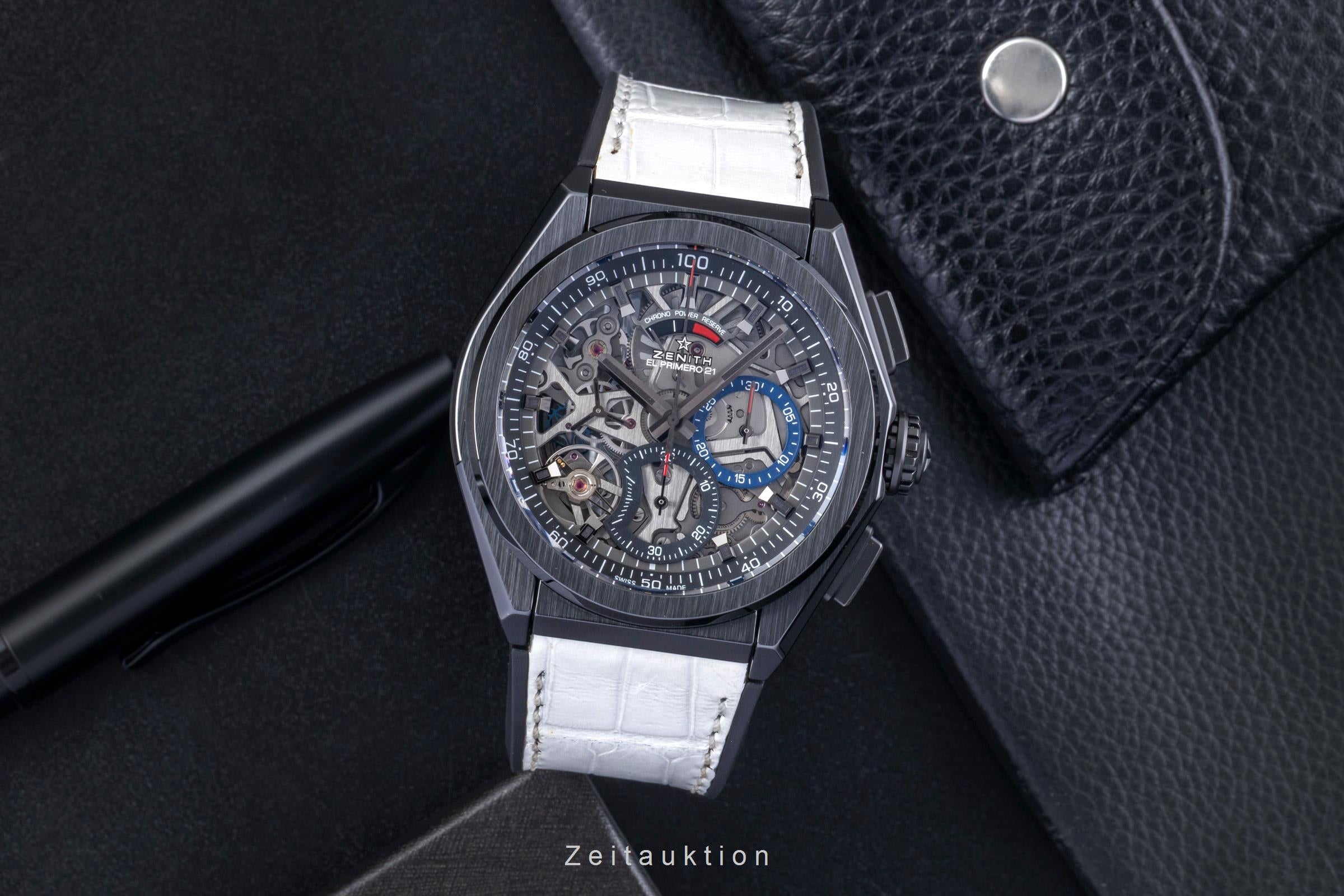 Zenith Defy El Primero Chronograph Keramik Auto. Ref 49.9000.9004/78.R582 B&P [2506363]
