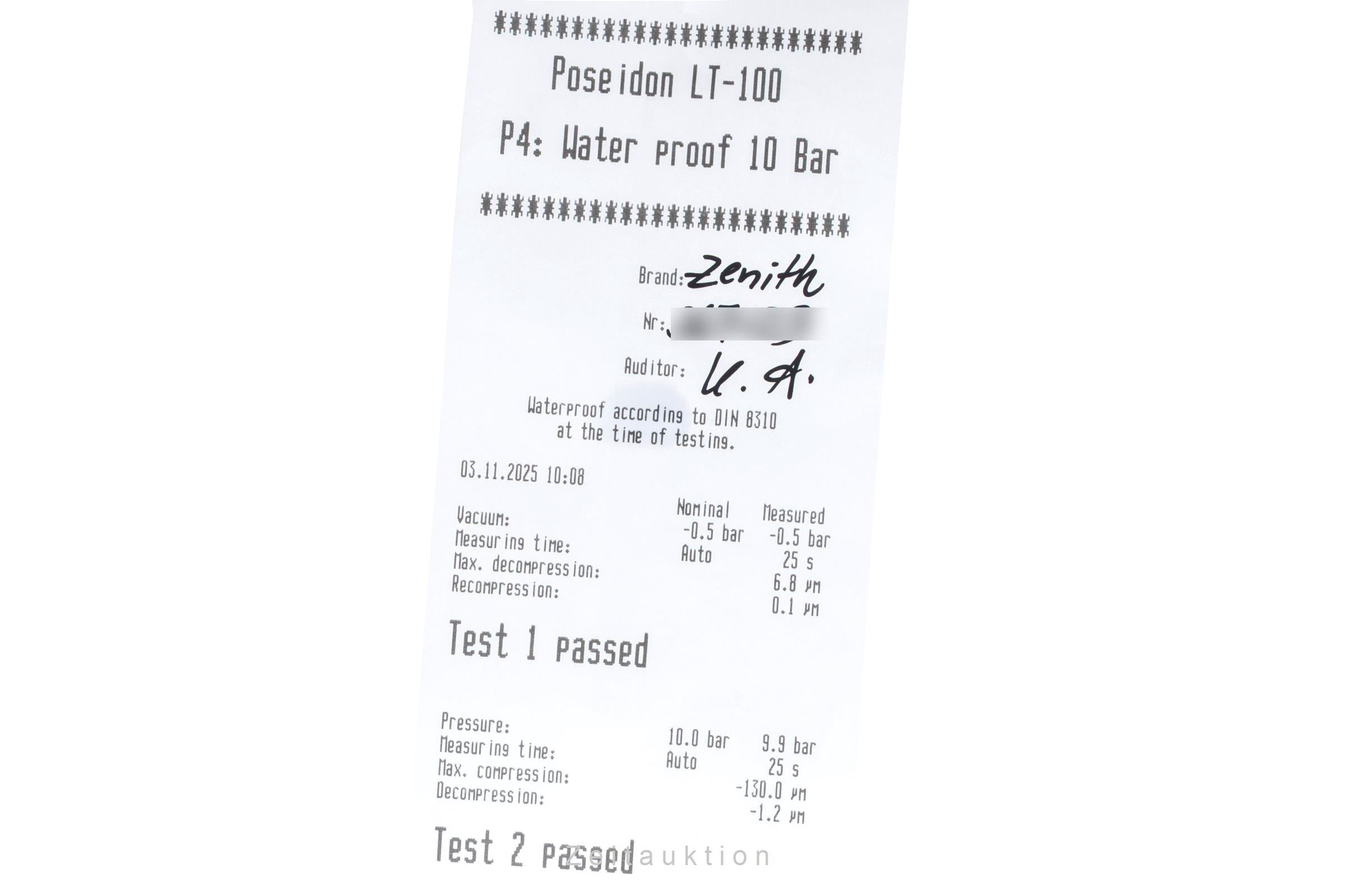 Zenith Defy El Primero Chronograph Keramik Auto. Ref 49.9000.9004/78.R582 B&P [2506363]