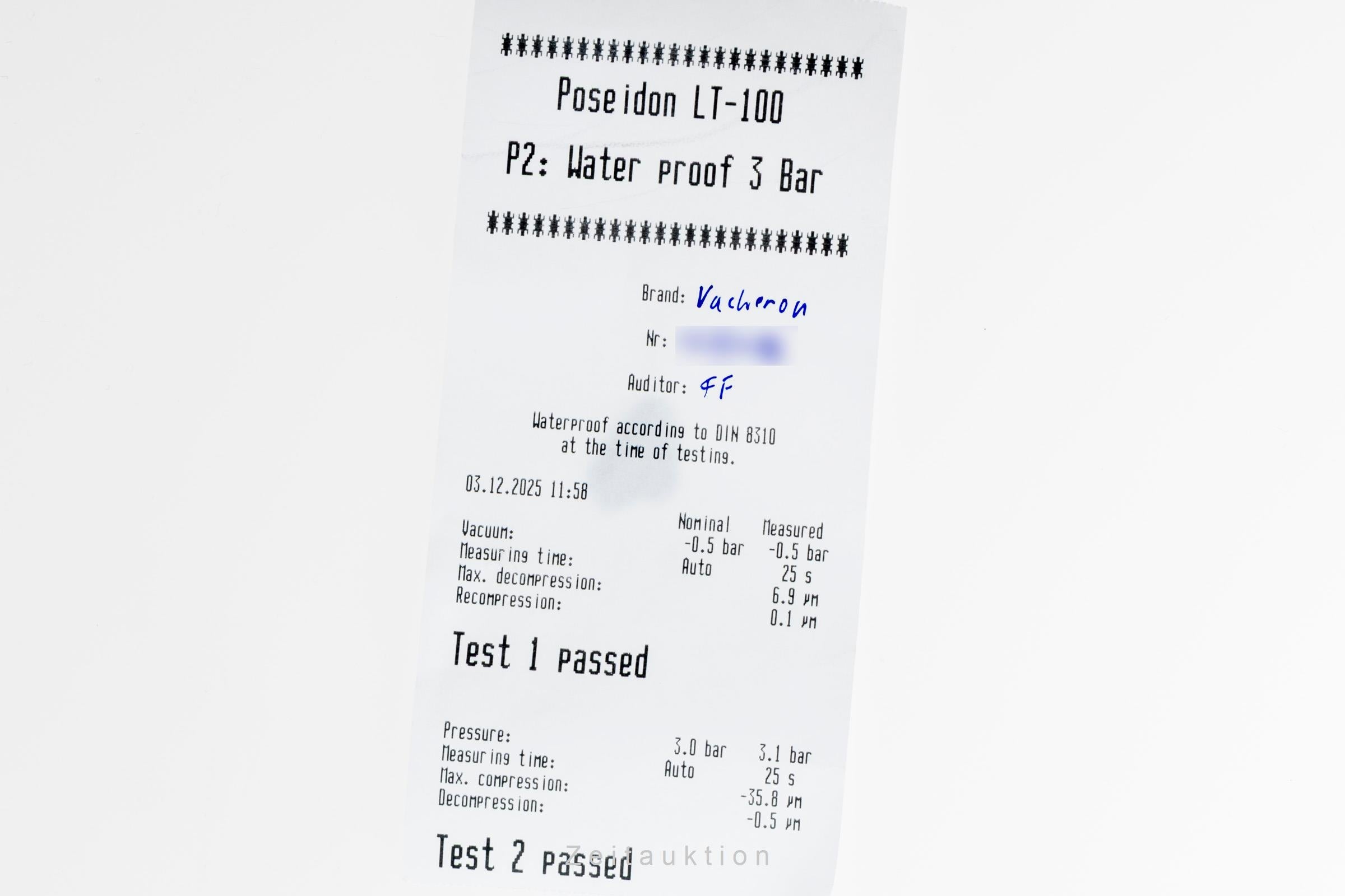 Vacheron & Constantin Quai de l´Ile Stahl Ref. 4500S/000A-B196 Papiere 2018 [2506364]