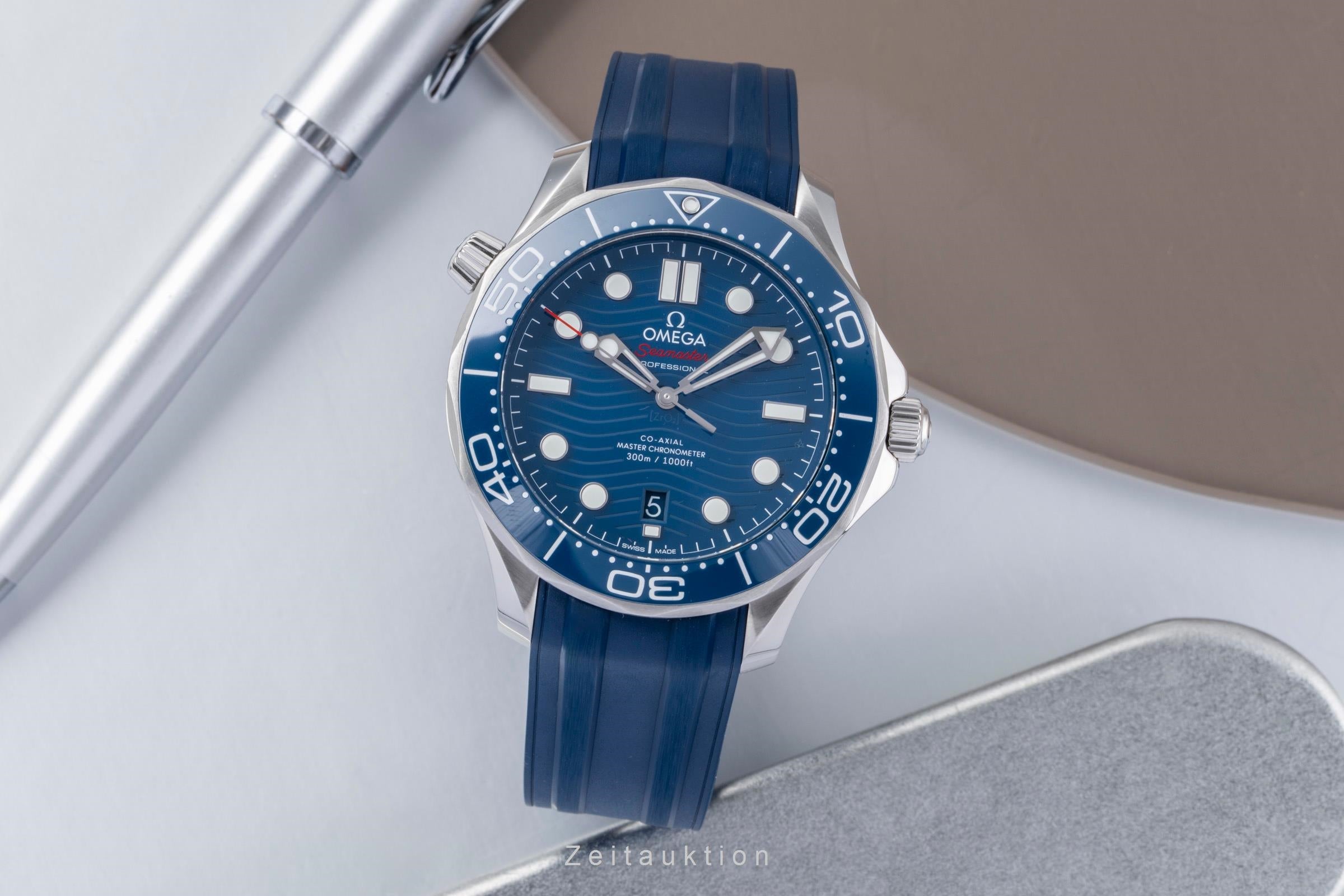Omega Seamaster steel automatic men's watch 210.32.42.20.03.001 LP: 6100EUR  [2506366]