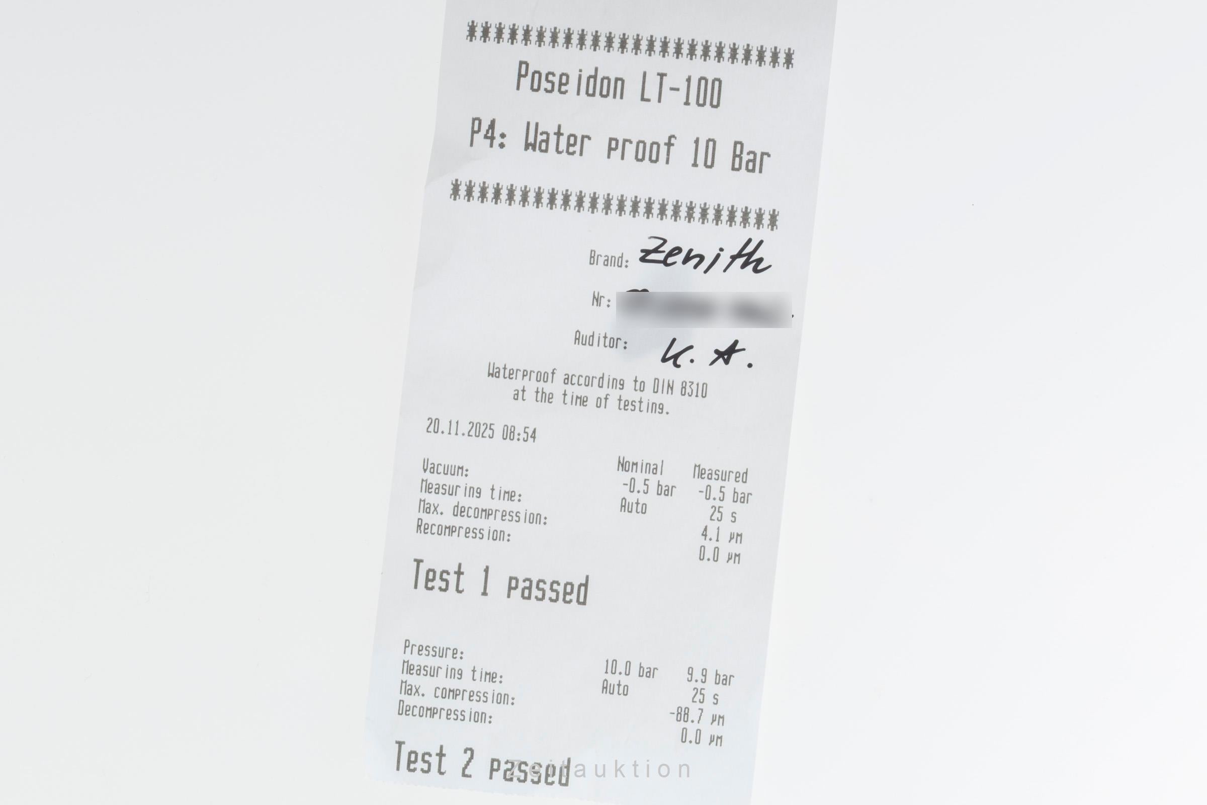 Zenith Rainbow acier / or  automatique montre pour hommes 59.0210.462  [2506368]