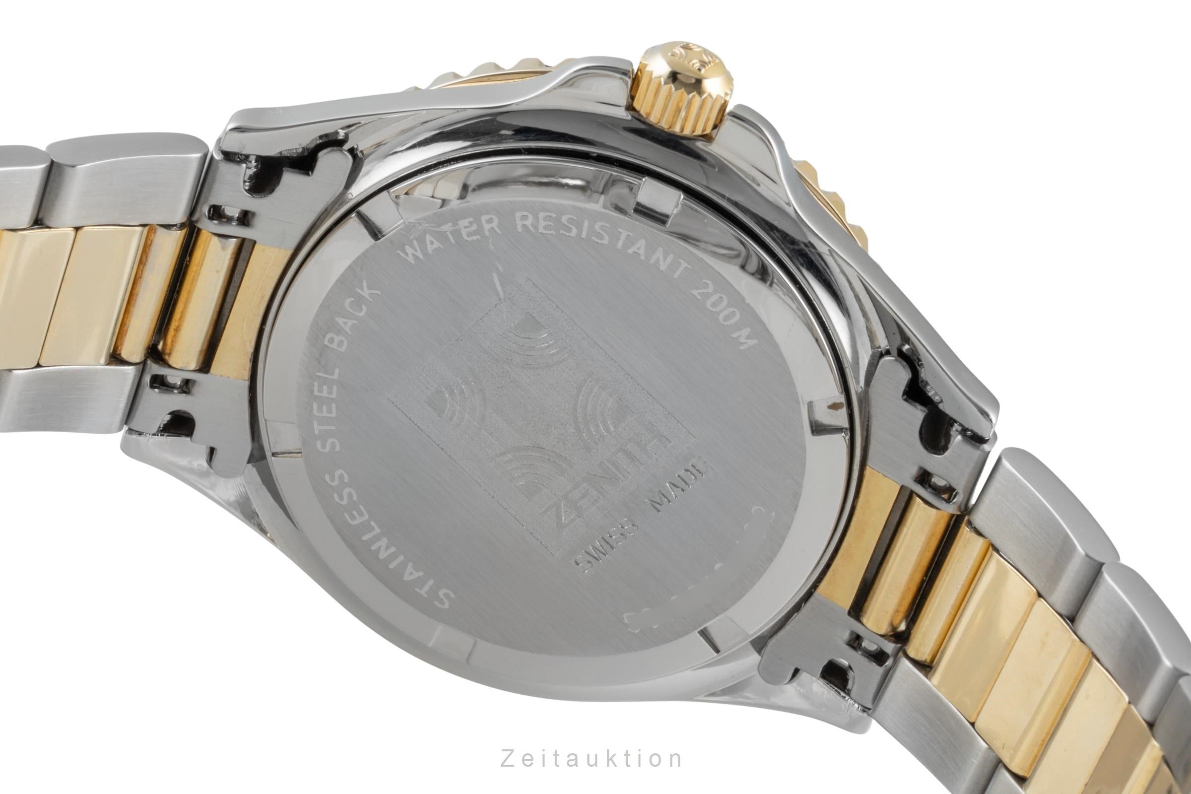 Zenith Rainbow acier / or  automatique montre pour hommes 59.0210.462  [2506368]