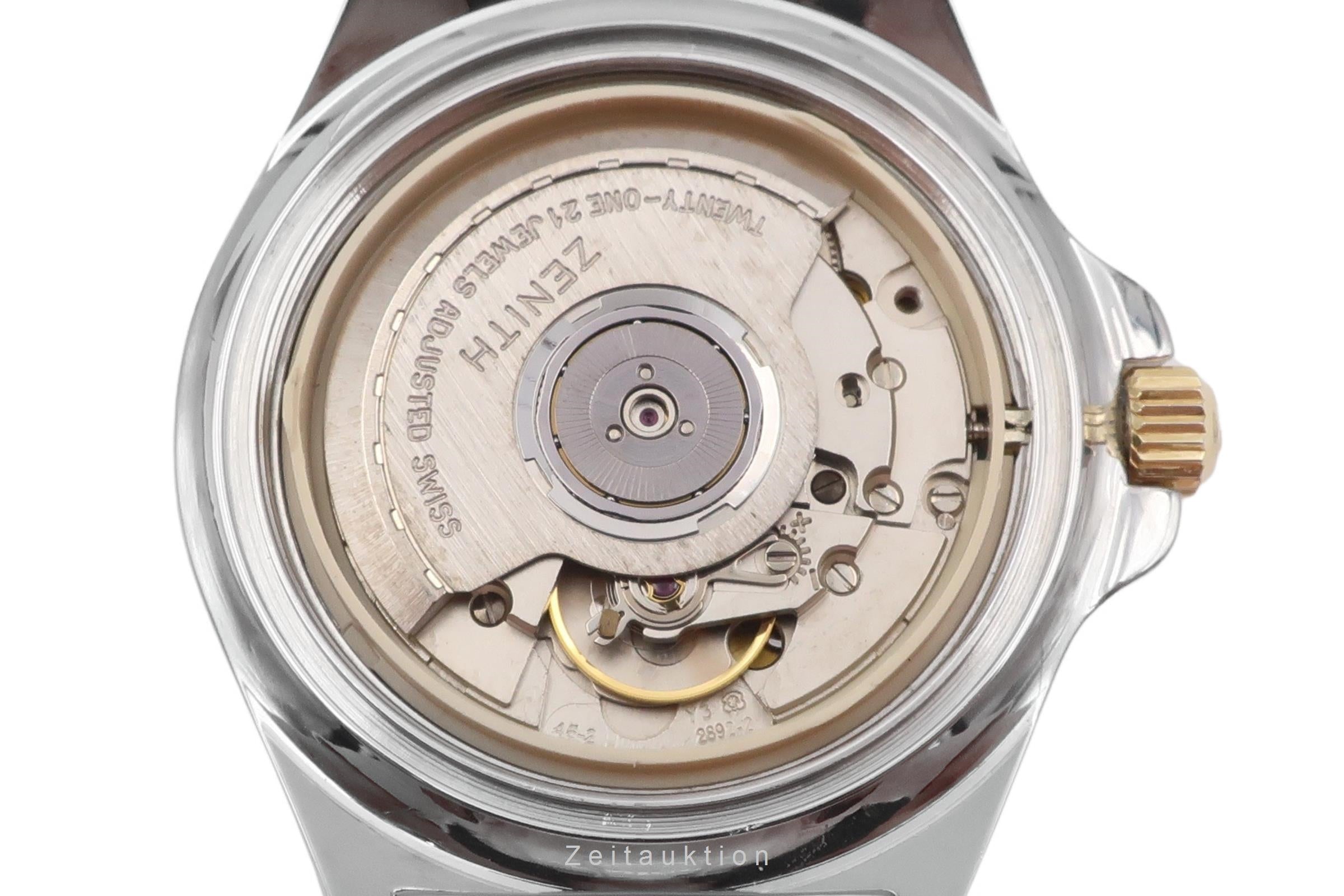 Zenith Rainbow acier / or  automatique montre pour hommes 59.0210.462  [2506368]