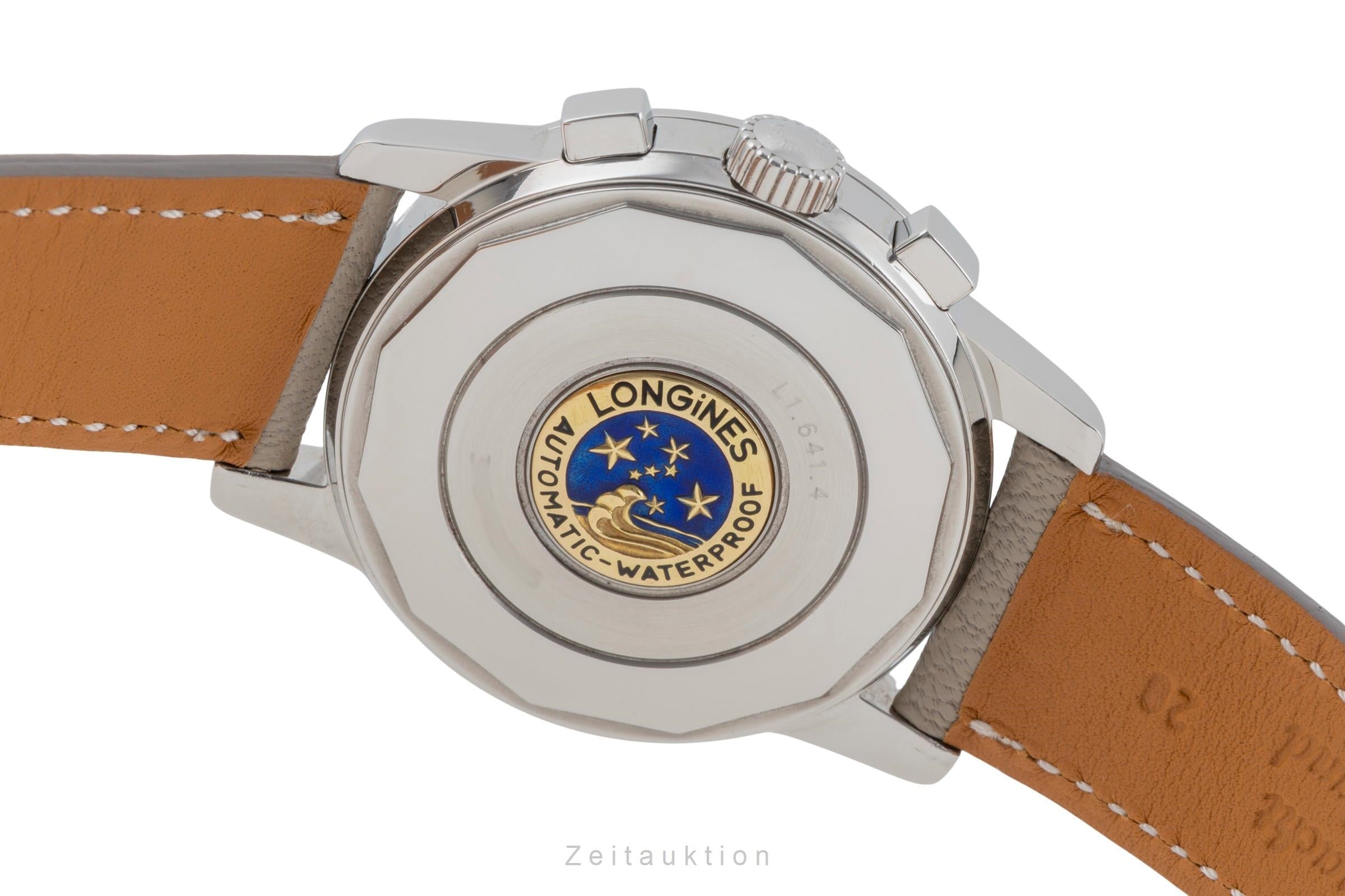 Longines Conquest Heritage chronographe acier automatique montre pour hommes L1.641.4  [2506370]