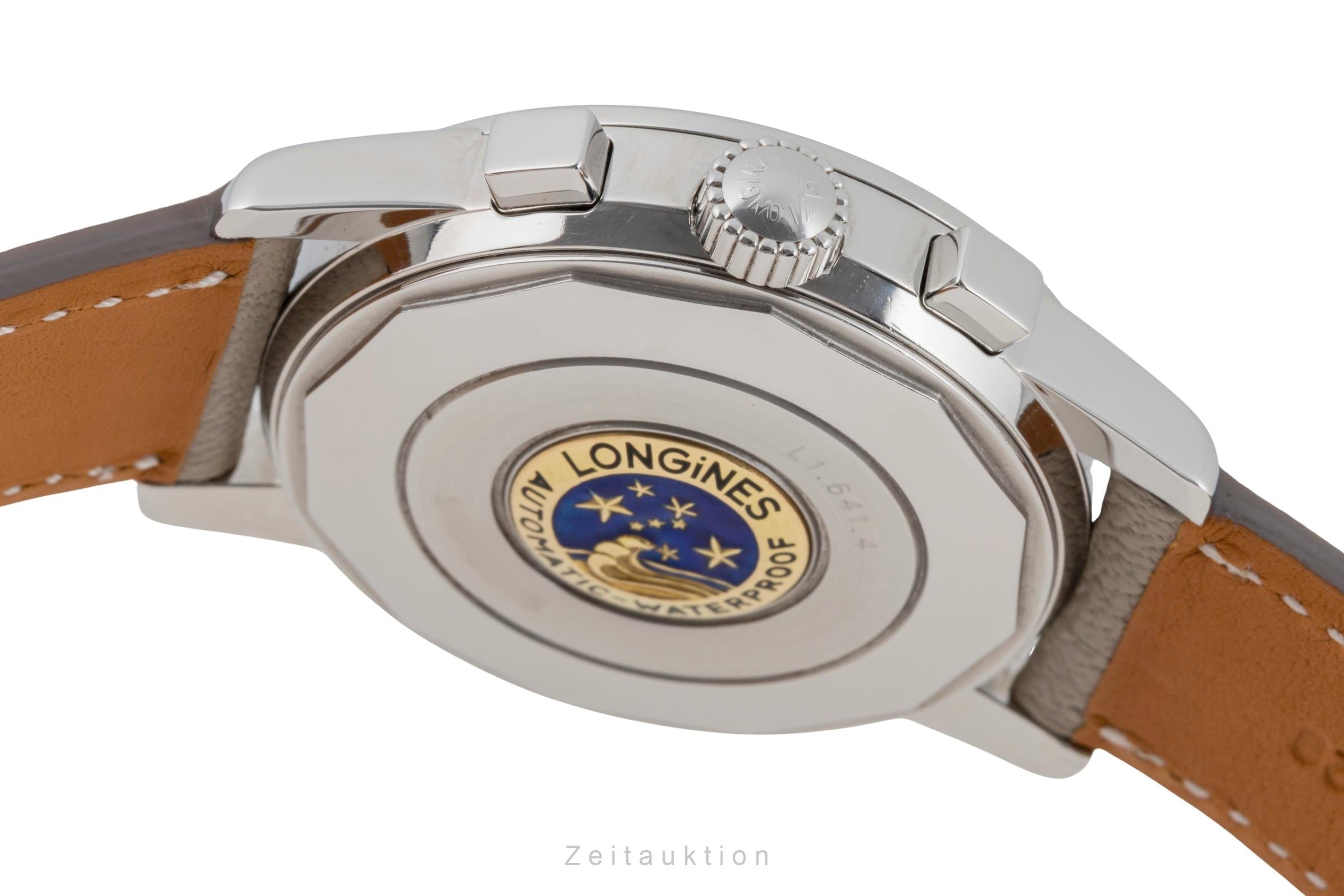 Longines Conquest Heritage chronographe acier automatique montre pour hommes L1.641.4  [2506370]