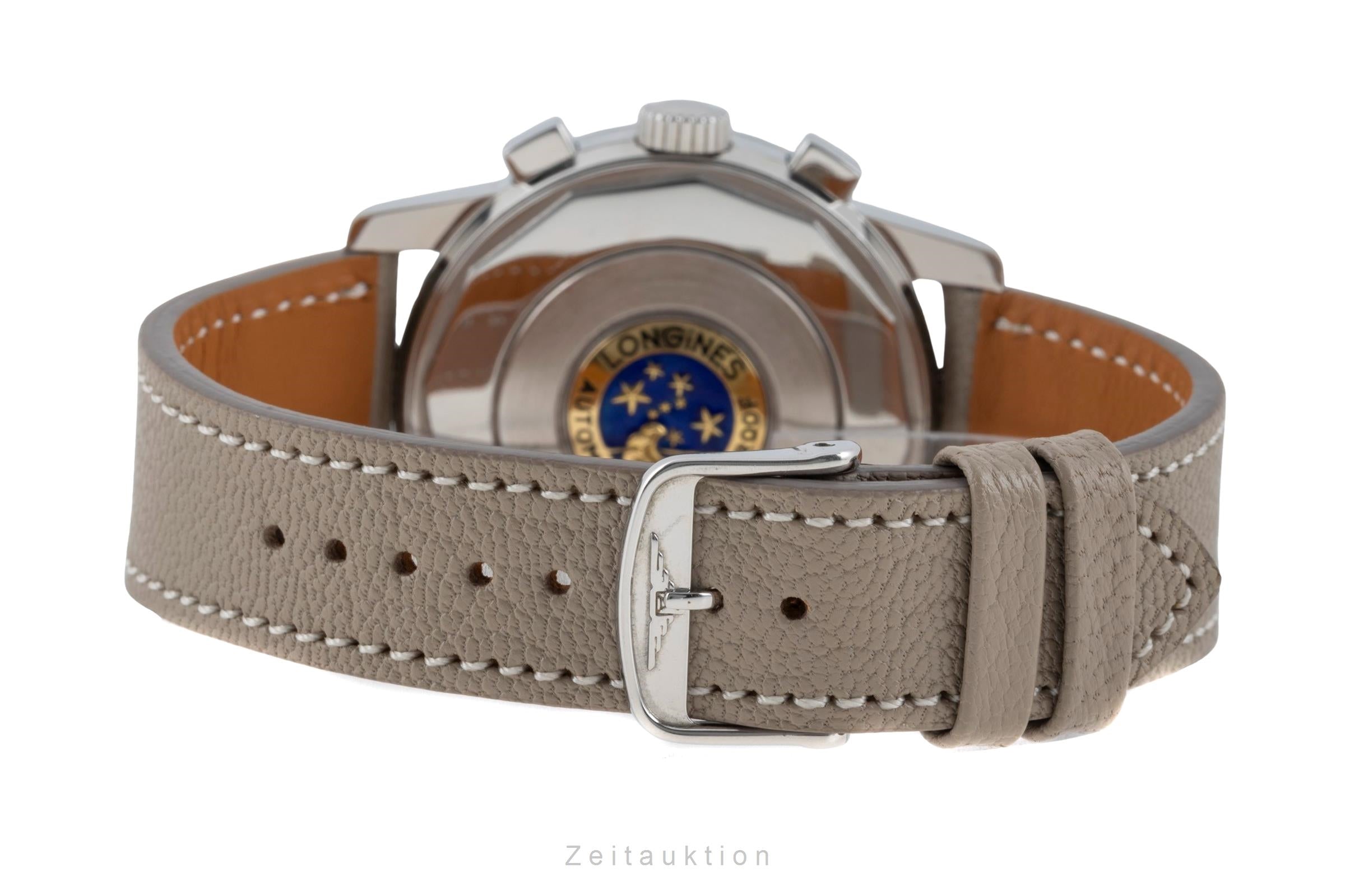 Longines Conquest Heritage chronographe acier automatique montre pour hommes L1.641.4  [2506370]