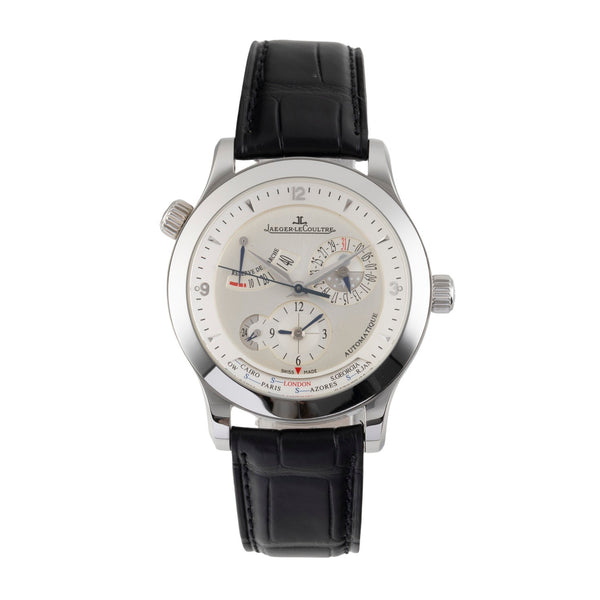 Jaeger LeCoultre Master Geographic Stahl Automatik Ref. Q1508420 147.8.57.S B&P [2506371]
