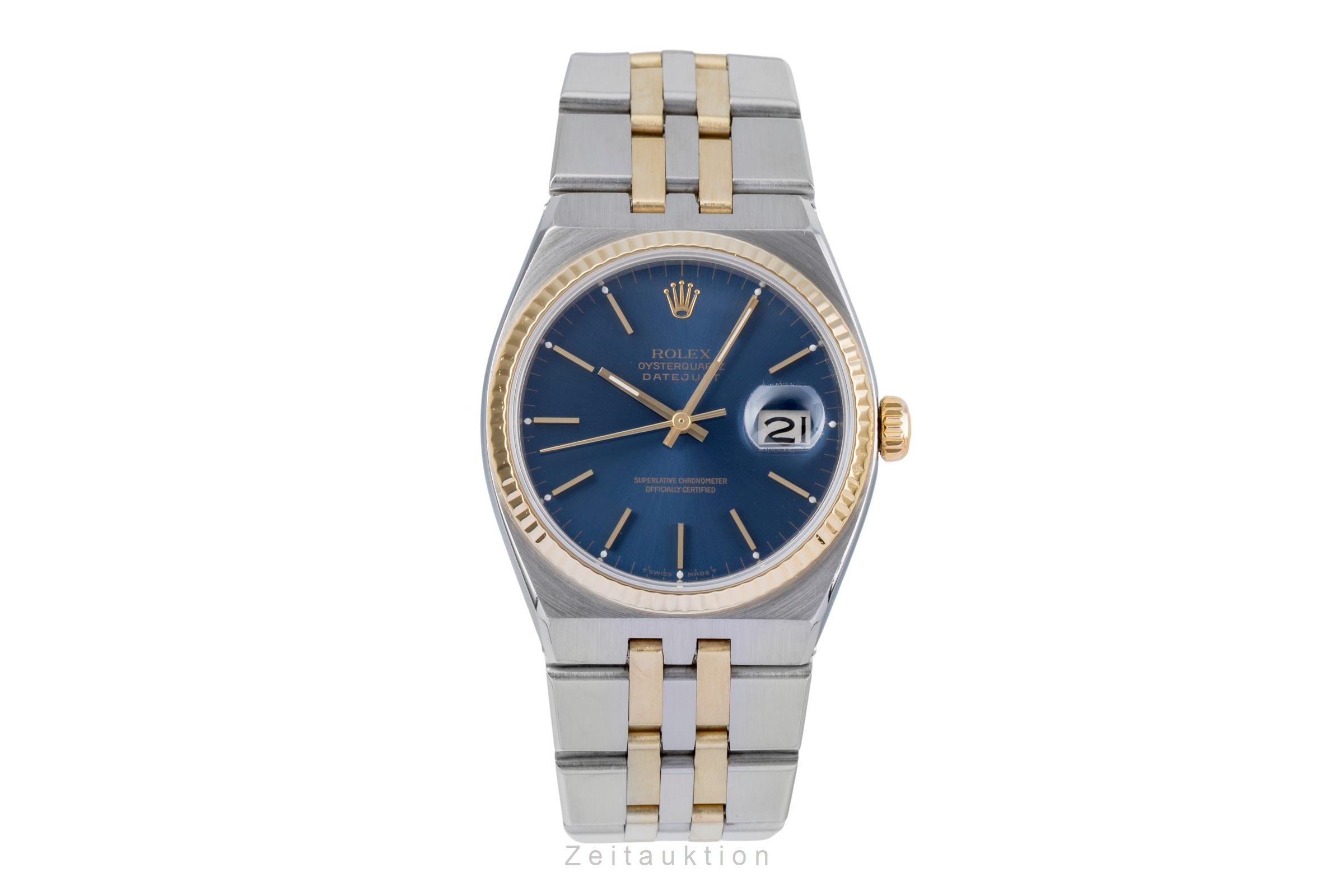 Rolex Datejust acero / oro cuarzo reloj para caballeros 17013 Vintage  [2506373]