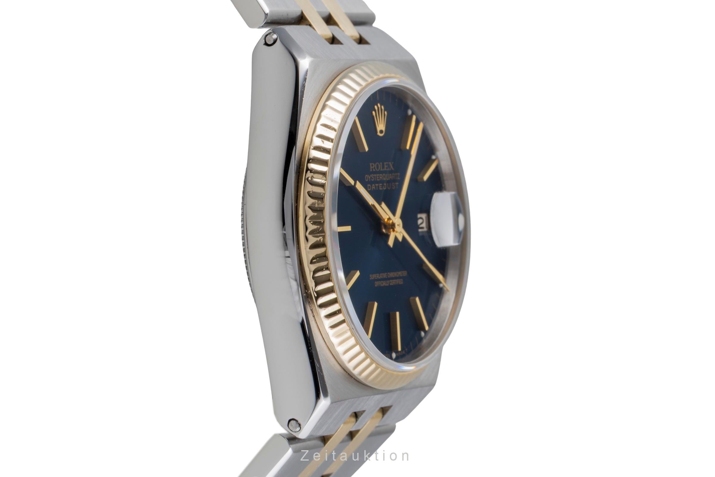 Rolex Datejust acero / oro cuarzo reloj para caballeros 17013 Vintage  [2506373]