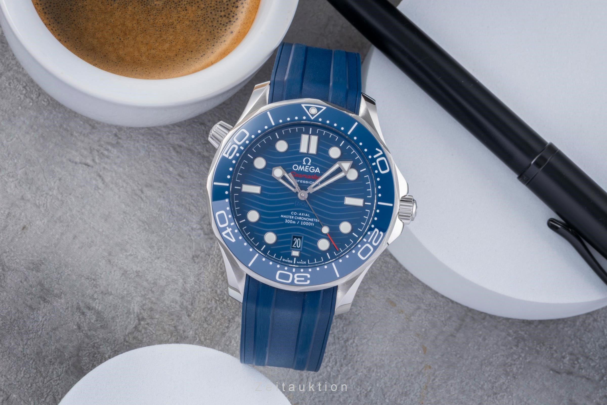 Omega Seamaster acier automatique montre pour hommes 210.32.42.20.03.001 LP: 6100EUR  [2506374]