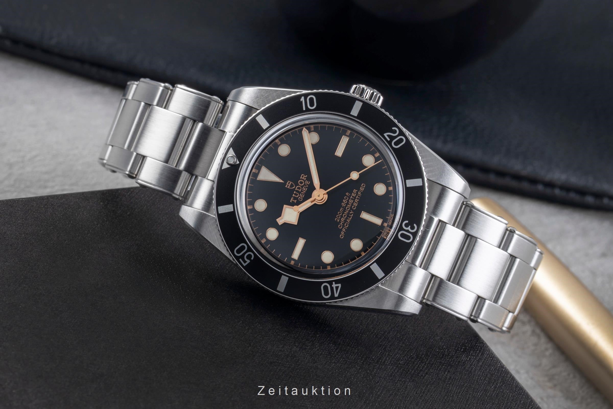 Tudor Black Bay acero automático reloj para caballeros 79000N LP: 4190EUR  [2506376]