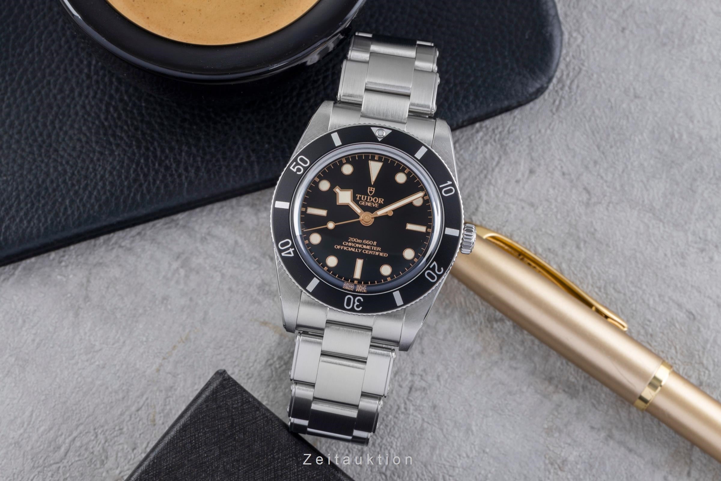 Tudor Black Bay acero automático reloj para caballeros 79000N LP: 4190EUR  [2506376]