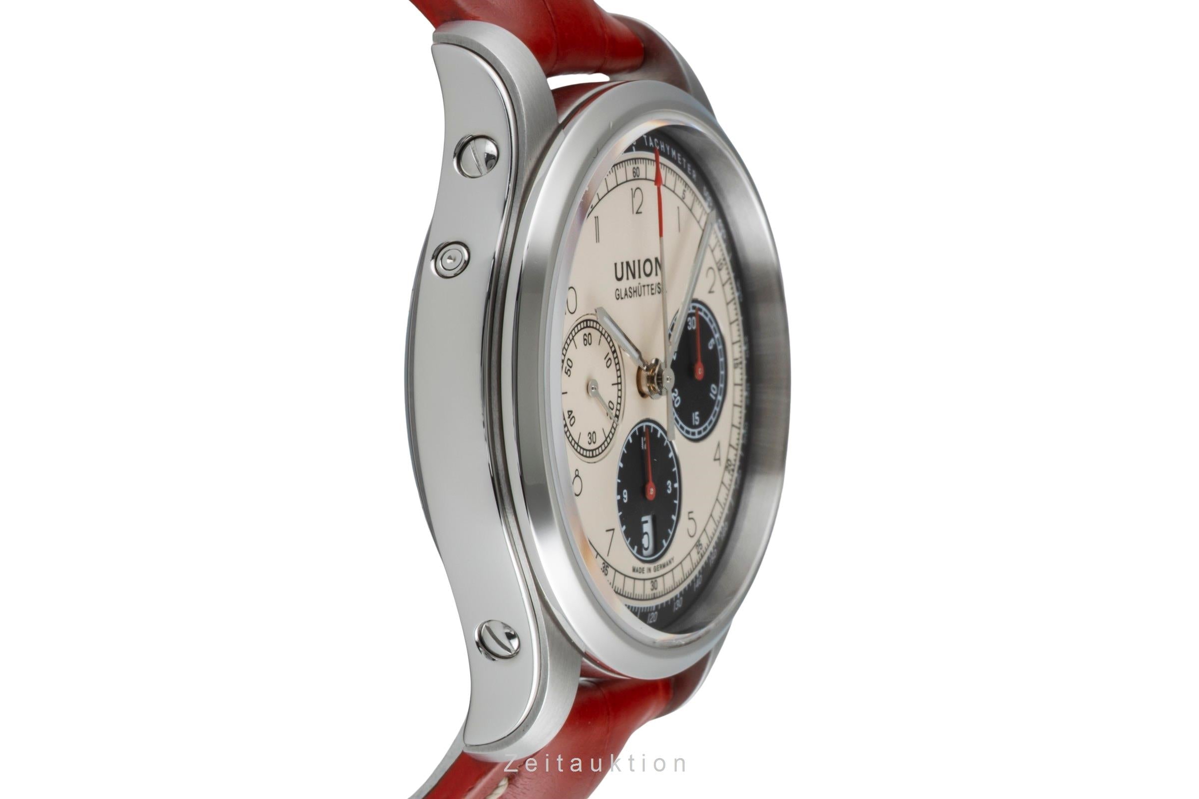 Union Glashütte Belisar chronographe acier automatique montre pour hommes D009.427.16.262.00 LP: 2950EUR  [2506380]