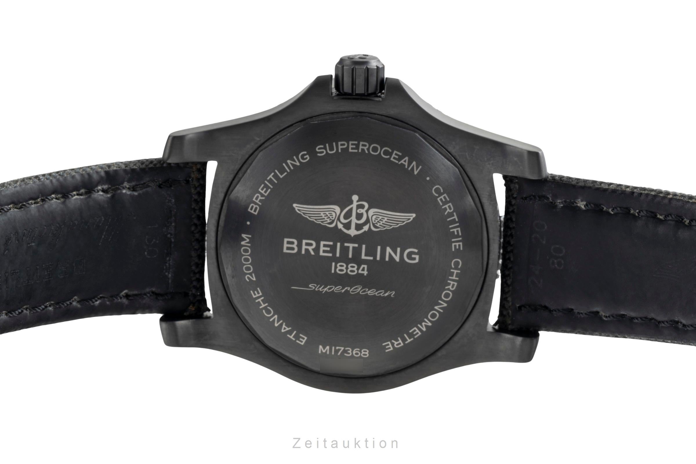 Breitling Superocean acier automatique montre pour hommes M17368B71B1S1  [2506381]