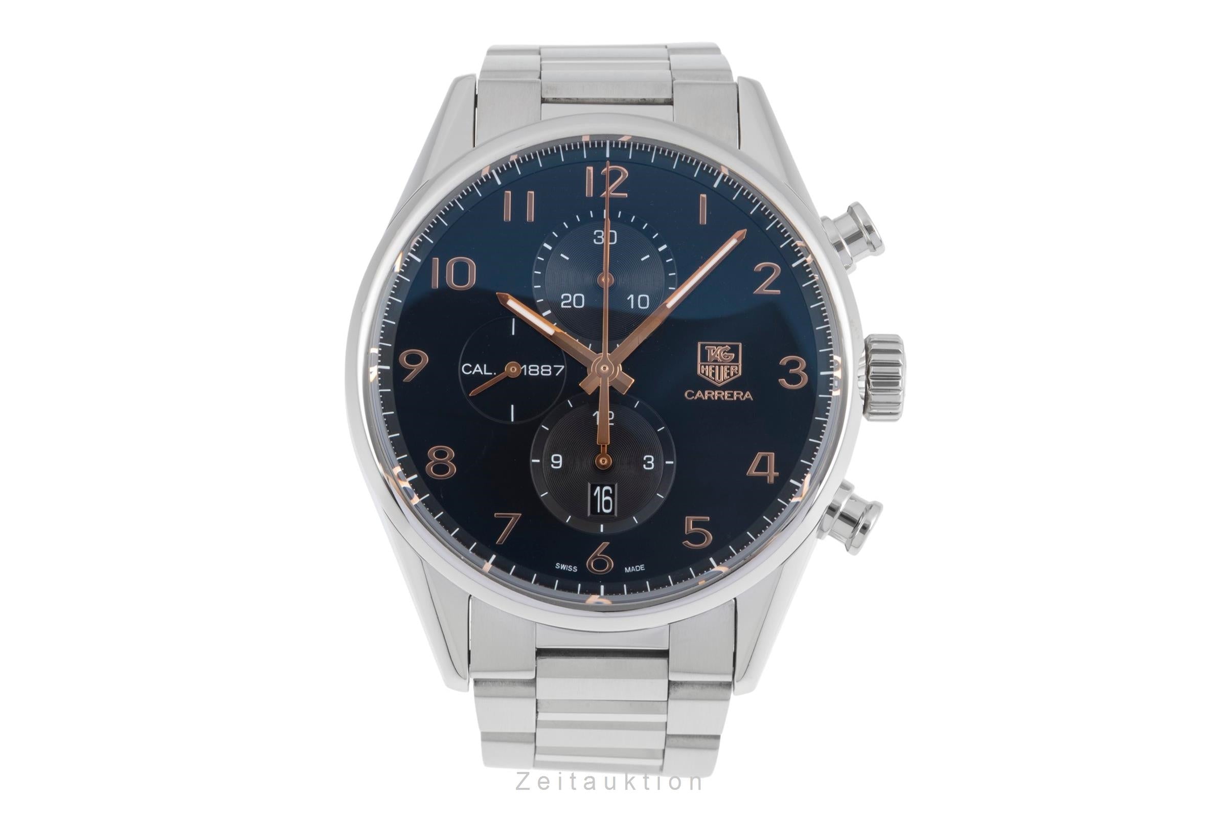 Tag Heuer Carrera chronographe acier automatique montre pour hommes CAR2014  [2506382]