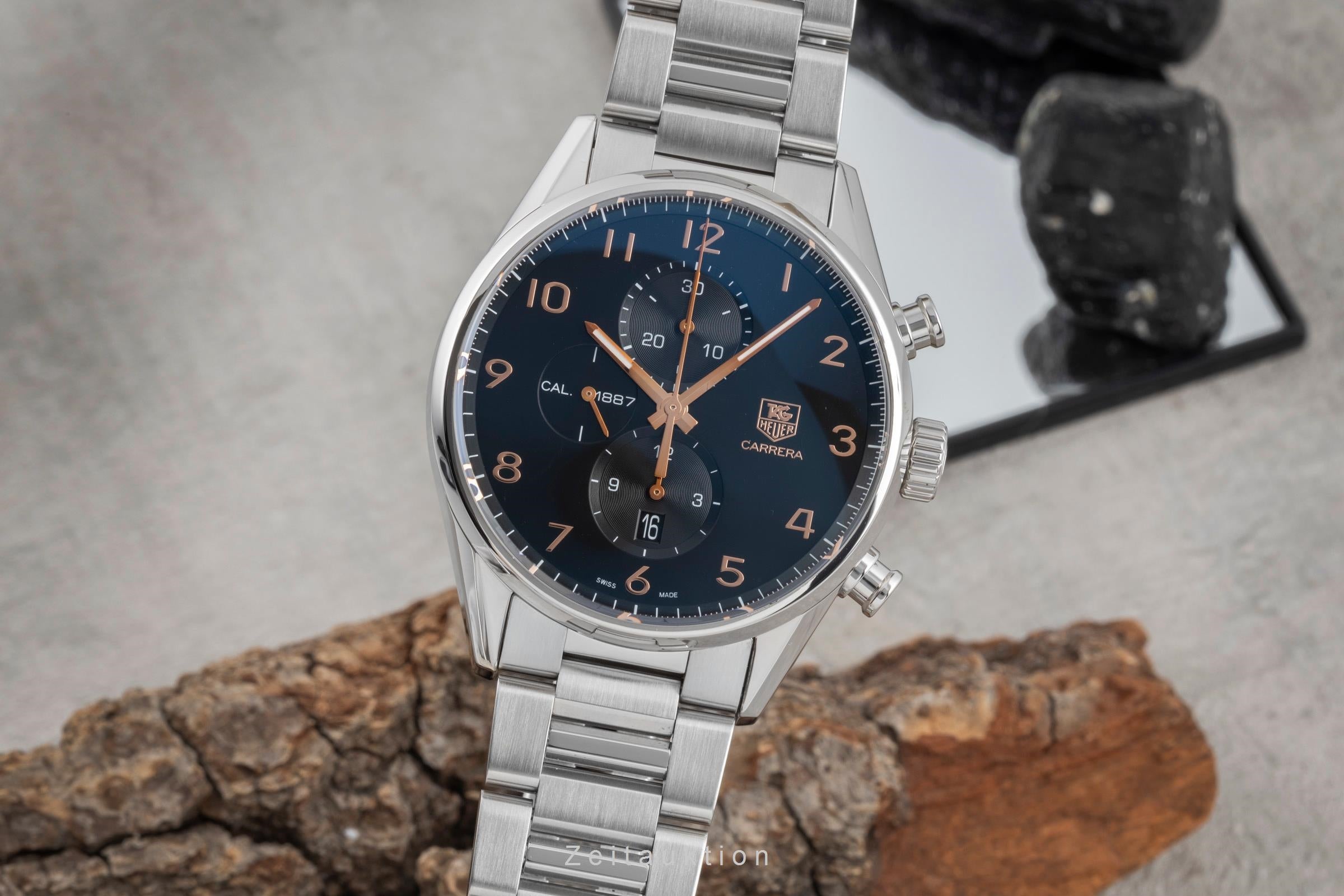 Tag Heuer Carrera chronographe acier automatique montre pour hommes CAR2014  [2506382]