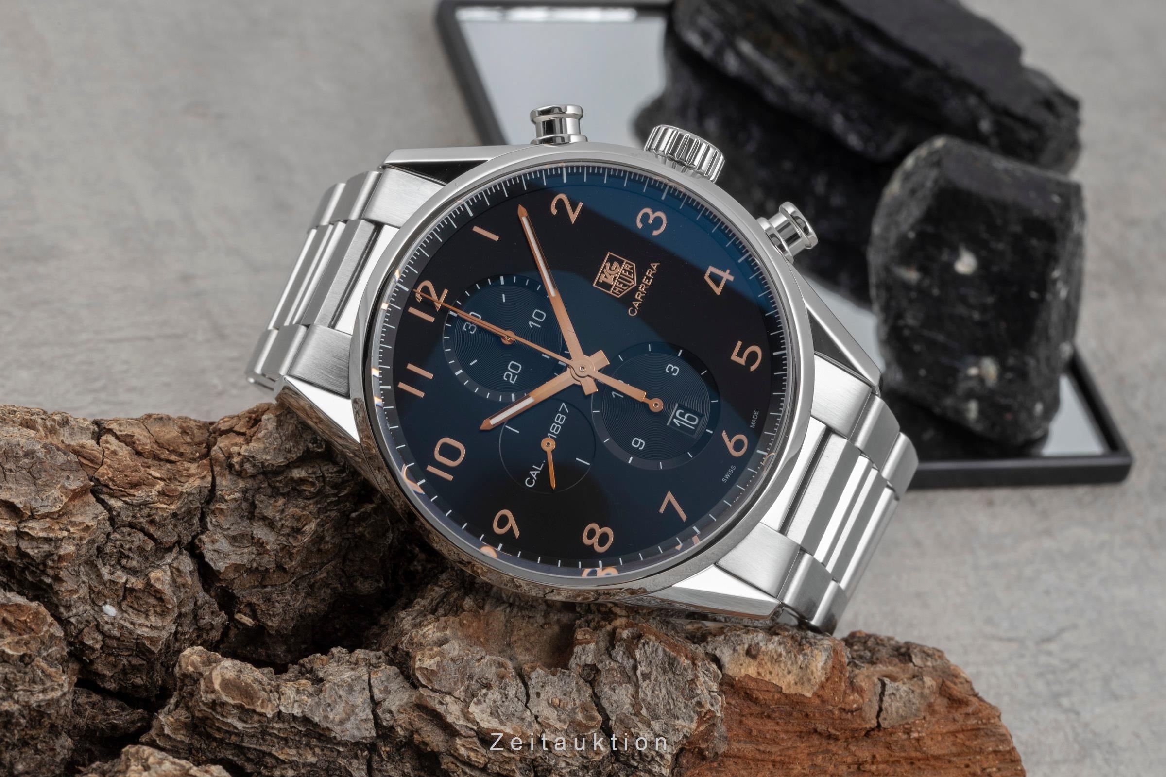 Tag Heuer Carrera chronographe acier automatique montre pour hommes CAR2014  [2506382]