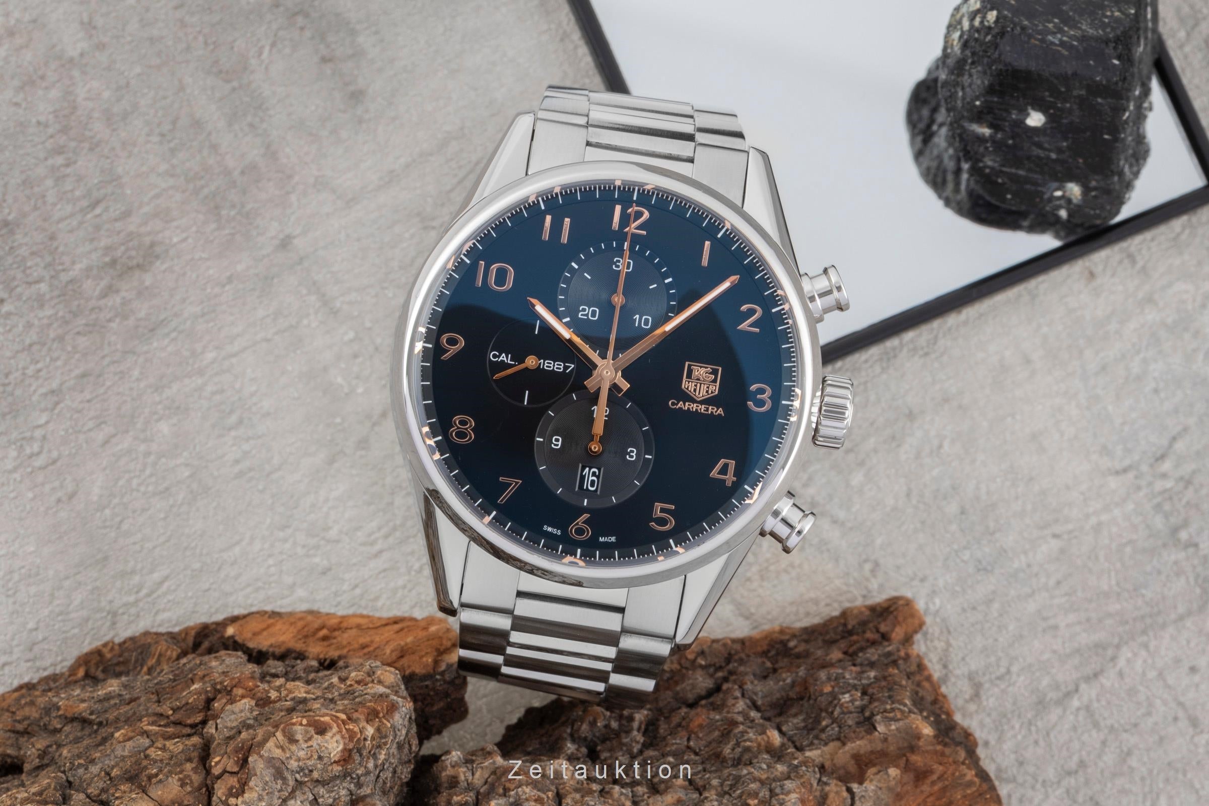 Tag Heuer Carrera chronographe acier automatique montre pour hommes CAR2014  [2506382]