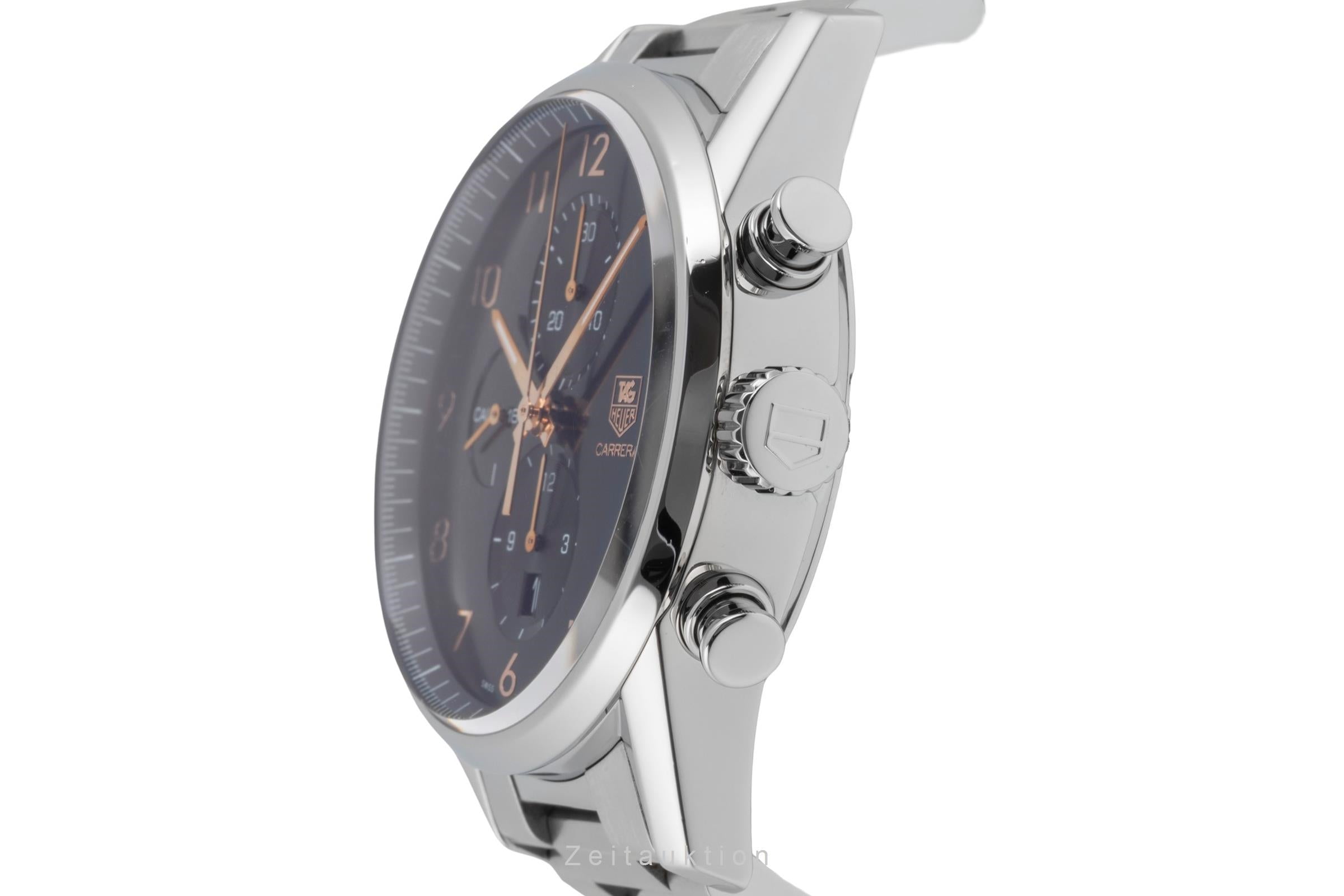 Tag Heuer Carrera chronographe acier automatique montre pour hommes CAR2014  [2506382]