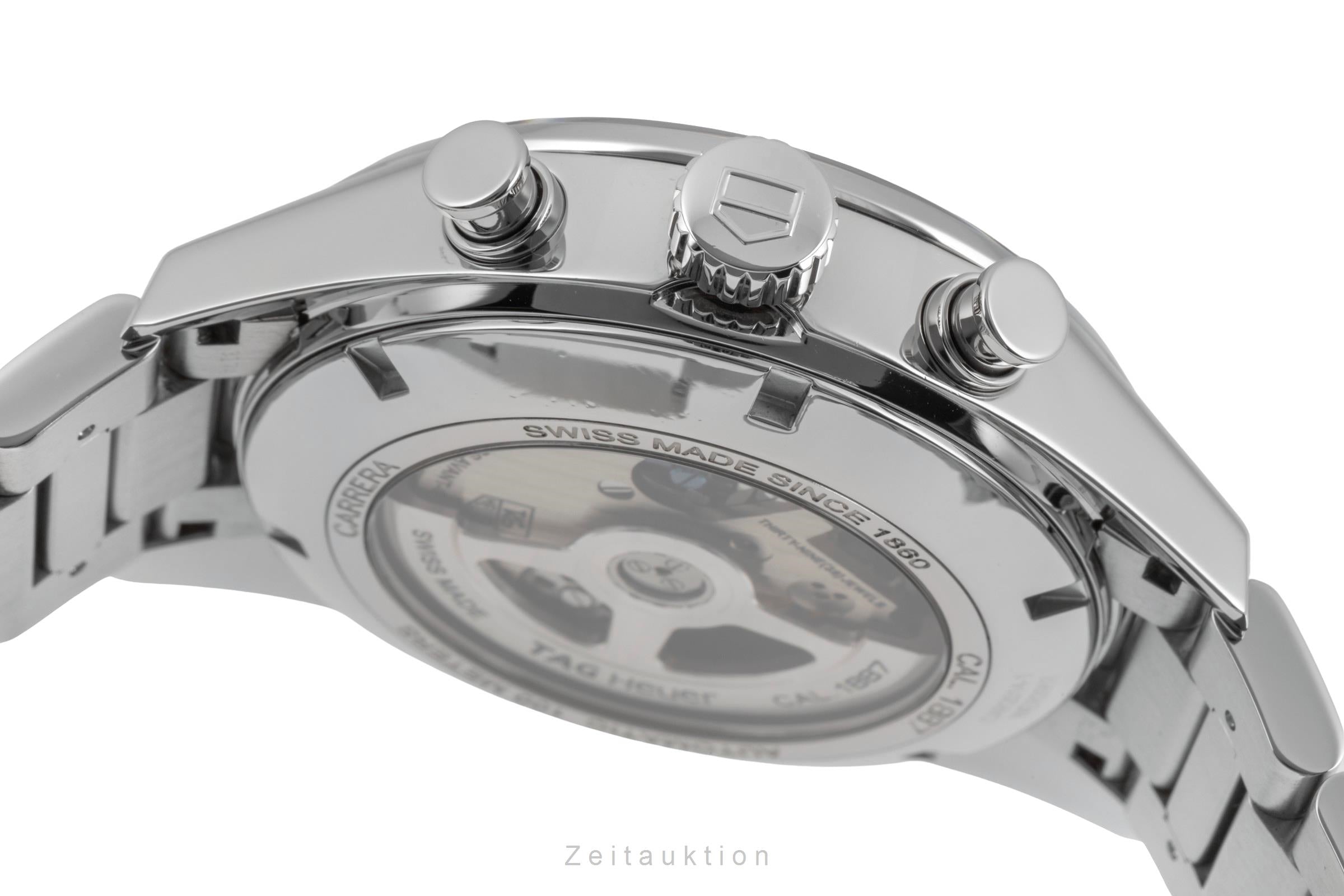 Tag Heuer Carrera chronographe acier automatique montre pour hommes CAR2014  [2506382]