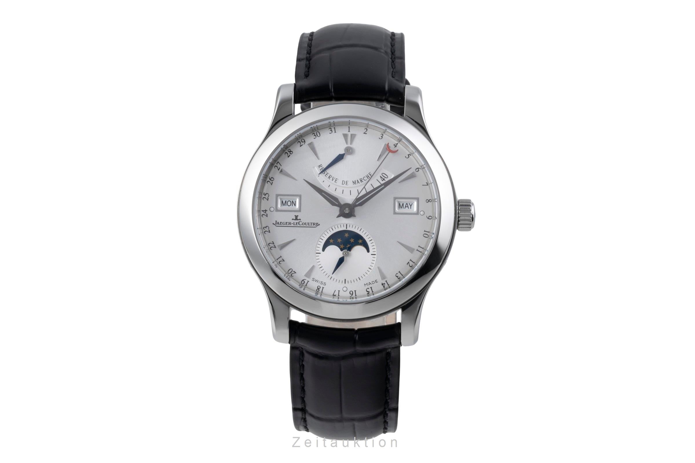 Jaeger LeCoultre Master Calendar acero automático reloj para caballeros Q151842A  ,147.8.41.S   [2506384]