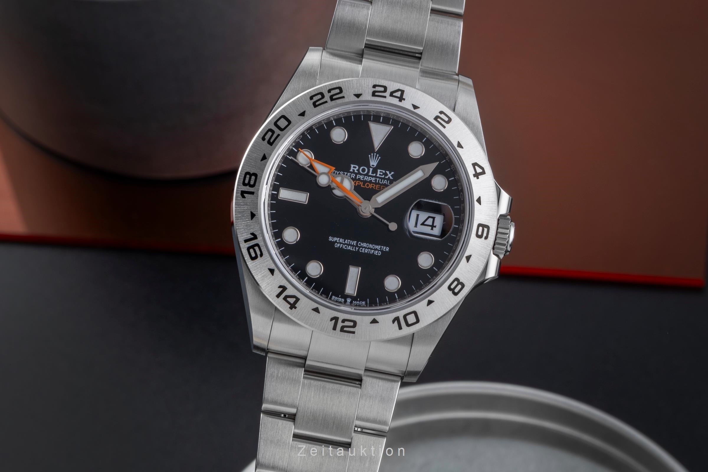 Rolex Explorer II acero automático reloj para caballeros 226570  [2506385]