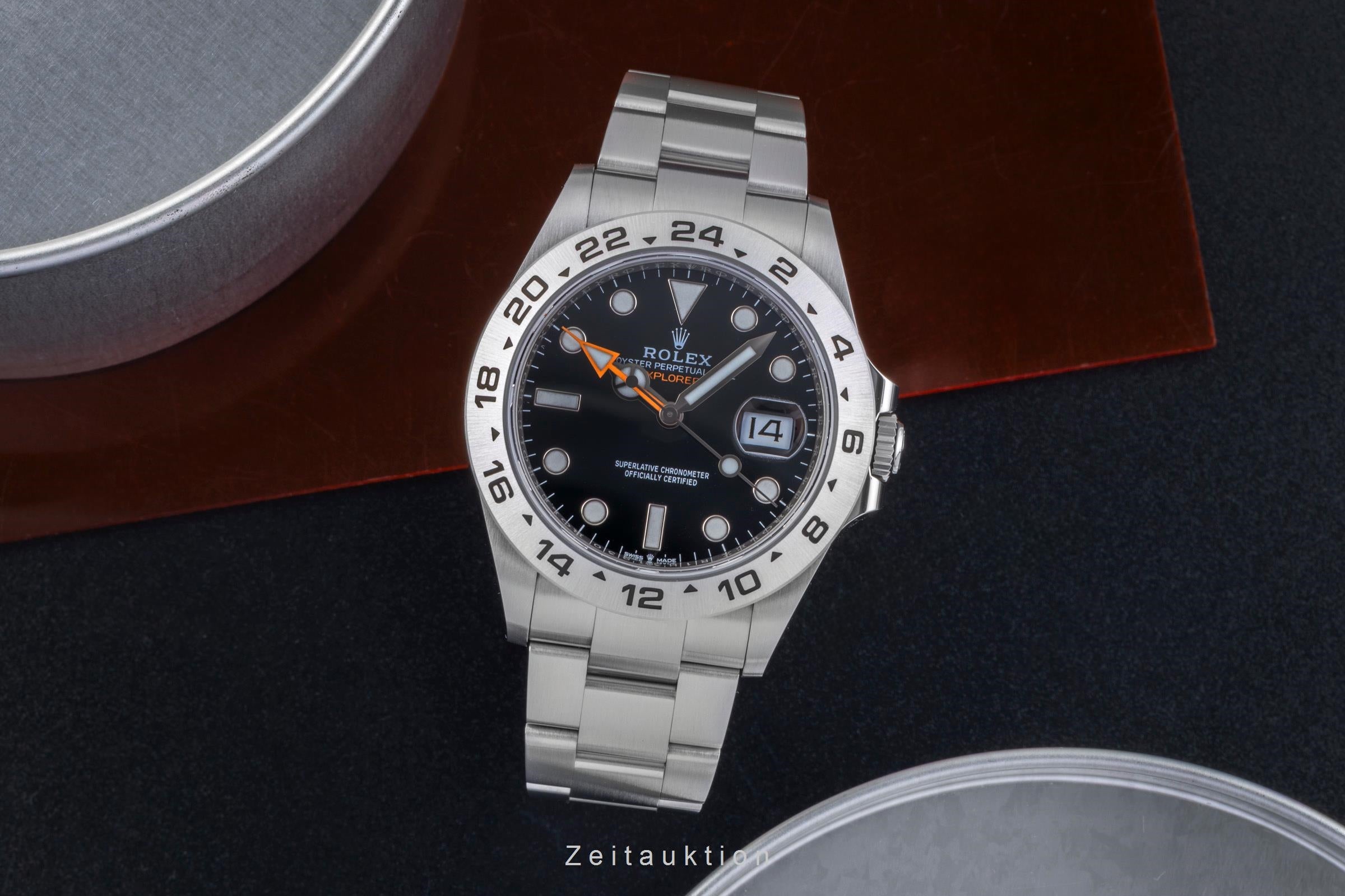 Rolex Explorer II acero automático reloj para caballeros 226570  [2506385]