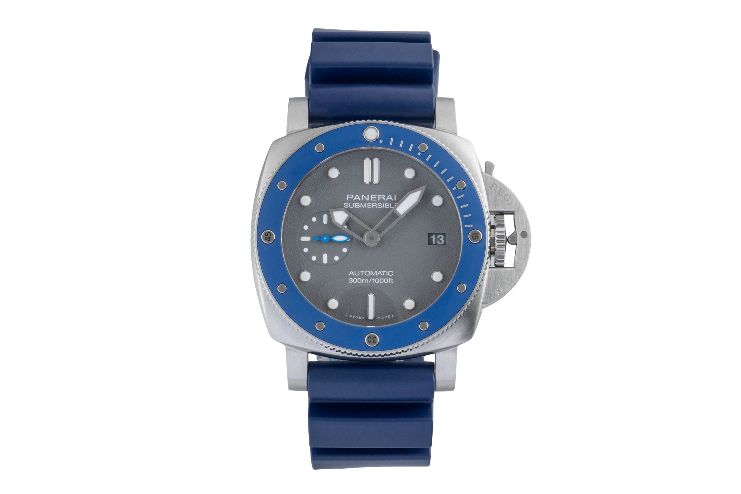 Panerai Submersible acier automatique montre pour hommes PAM00959  [2506386]