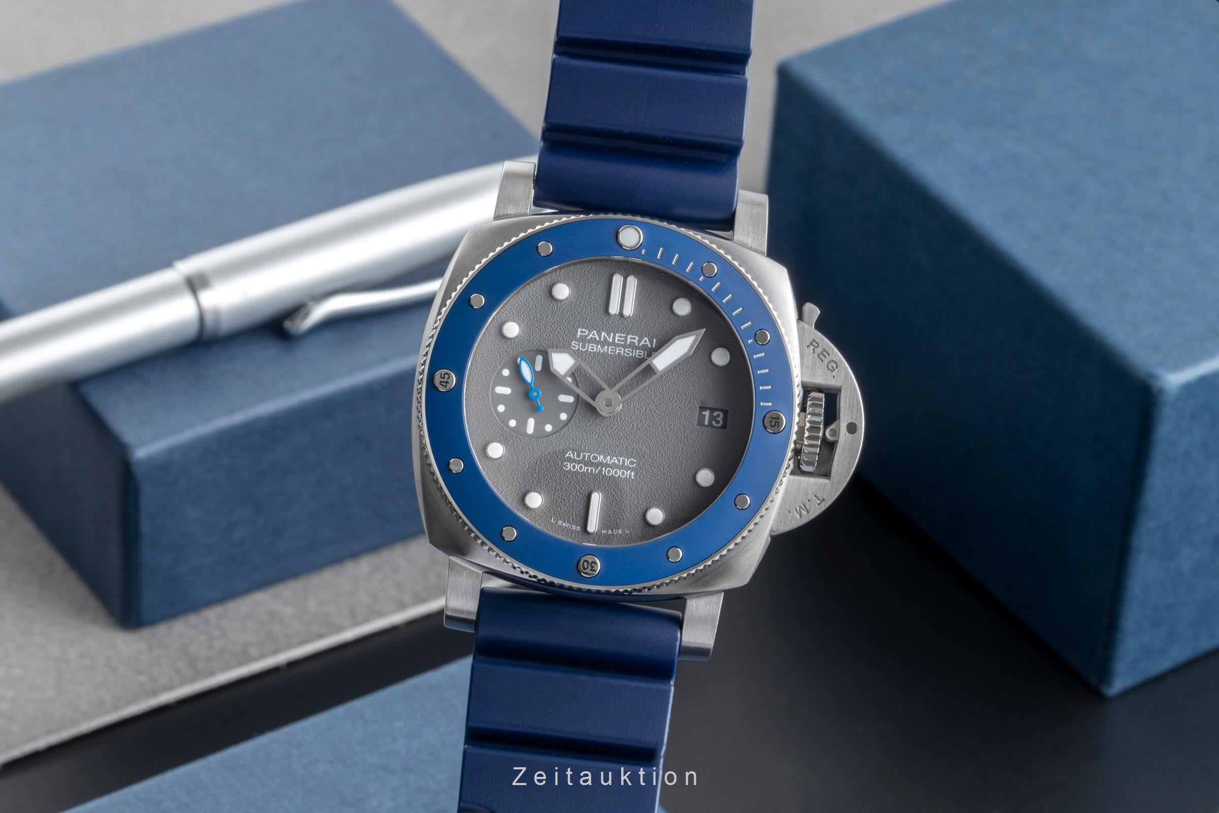 Panerai Submersible acier automatique montre pour hommes PAM00959  [2506386]