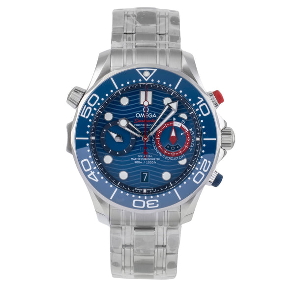 Omega Seamaster chronographe acier automatique montre pour hommes 210.30.44.51.03.002  [2506387]