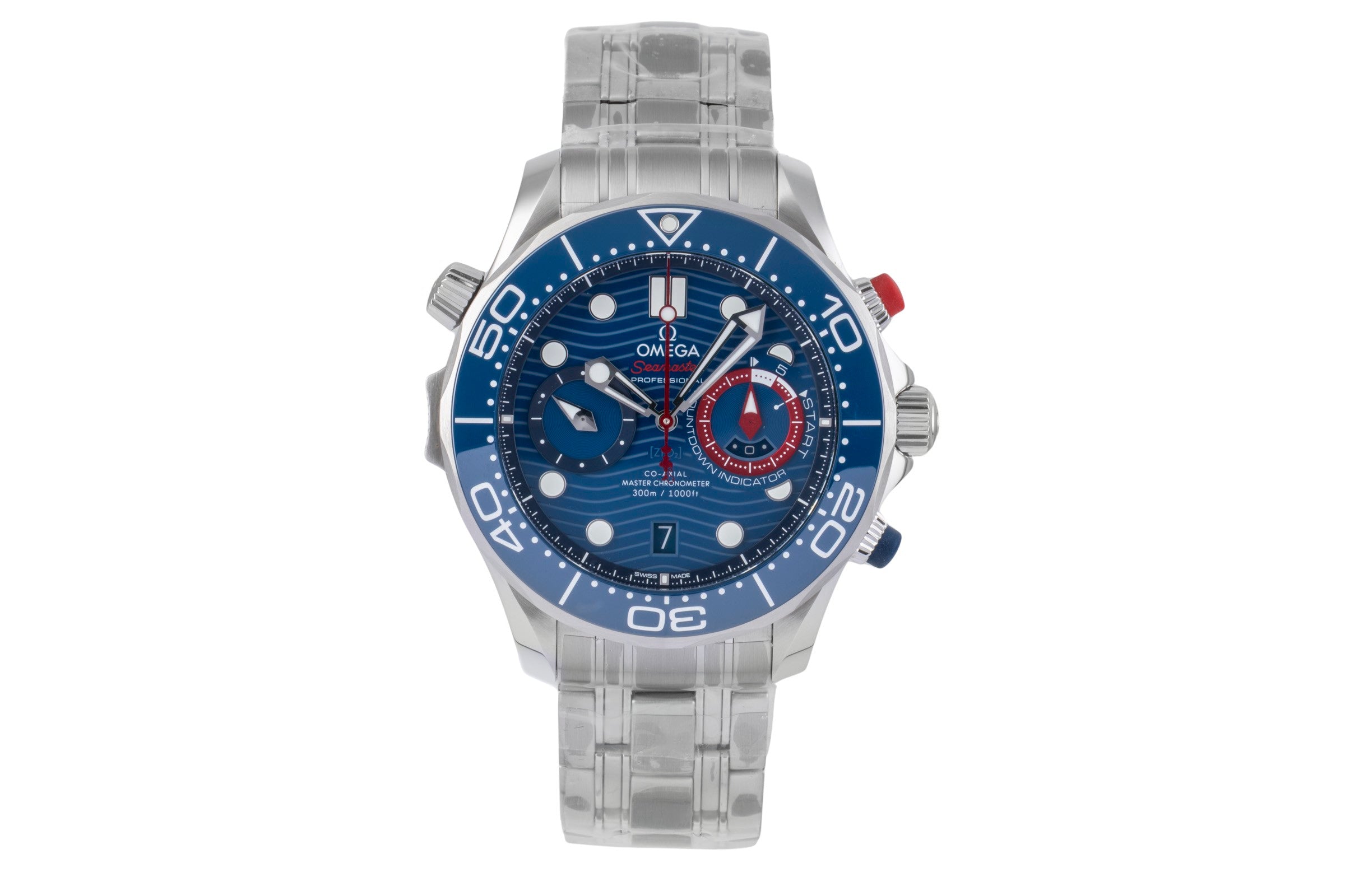 Omega Seamaster chronographe acier automatique montre pour hommes 210.30.44.51.03.002  [2506387]