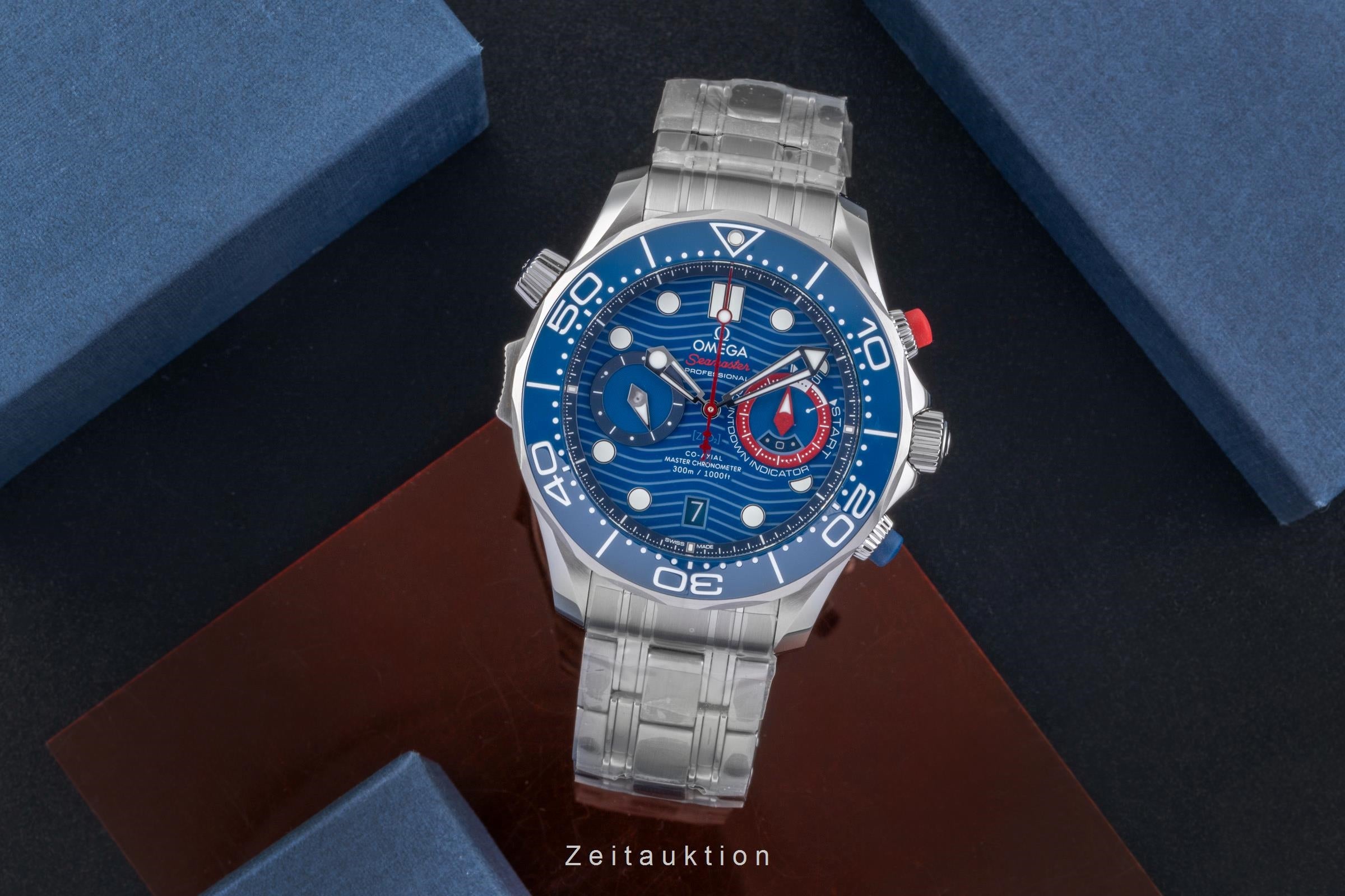 Omega Seamaster chronographe acier automatique montre pour hommes 210.30.44.51.03.002  [2506387]