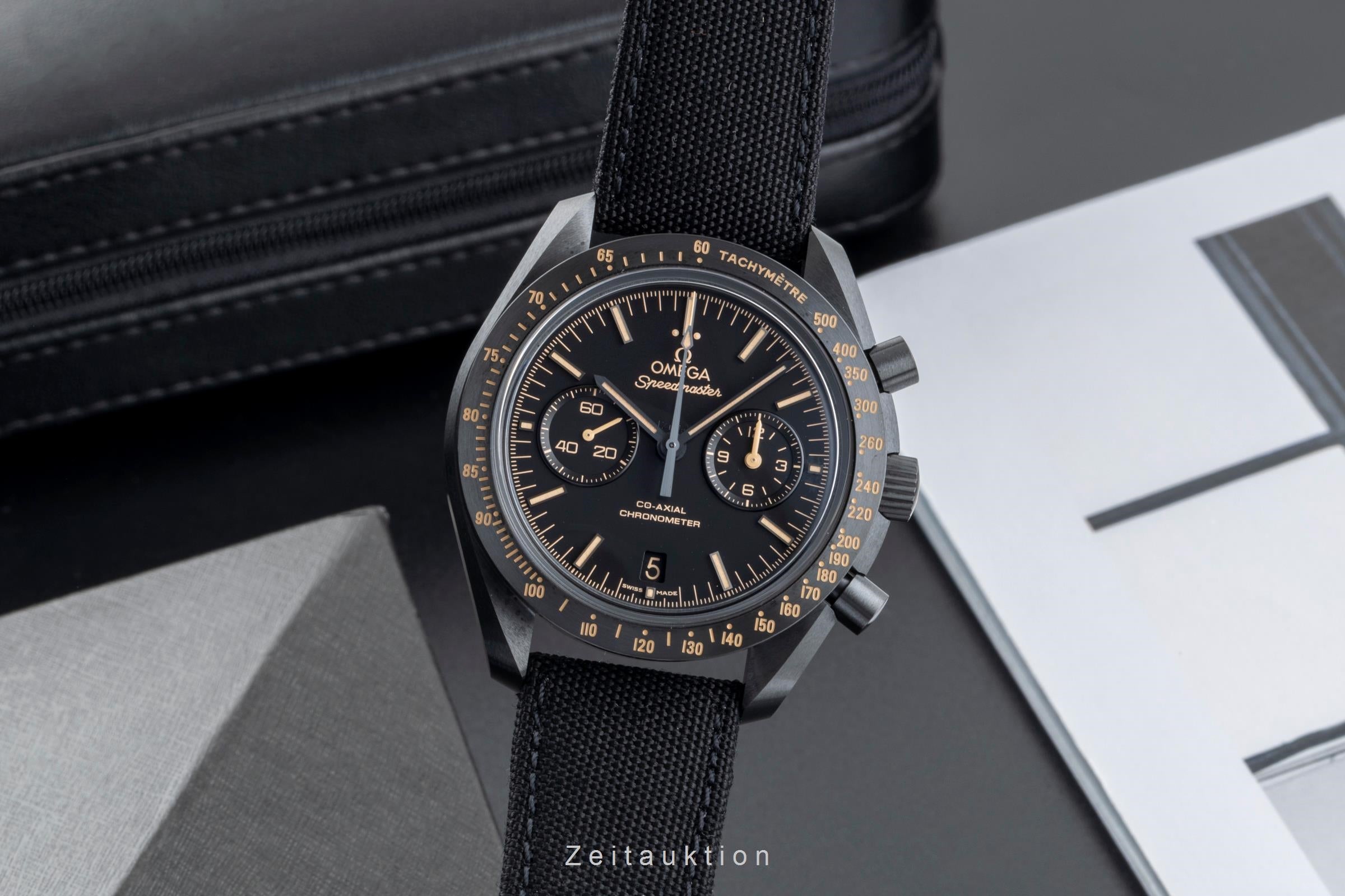 Omega Speedmaster Moonwatch cronógrafo cerámica automático reloj para caballeros 311.92.44.51.01.006 LP: 13900EUR  [2506388]