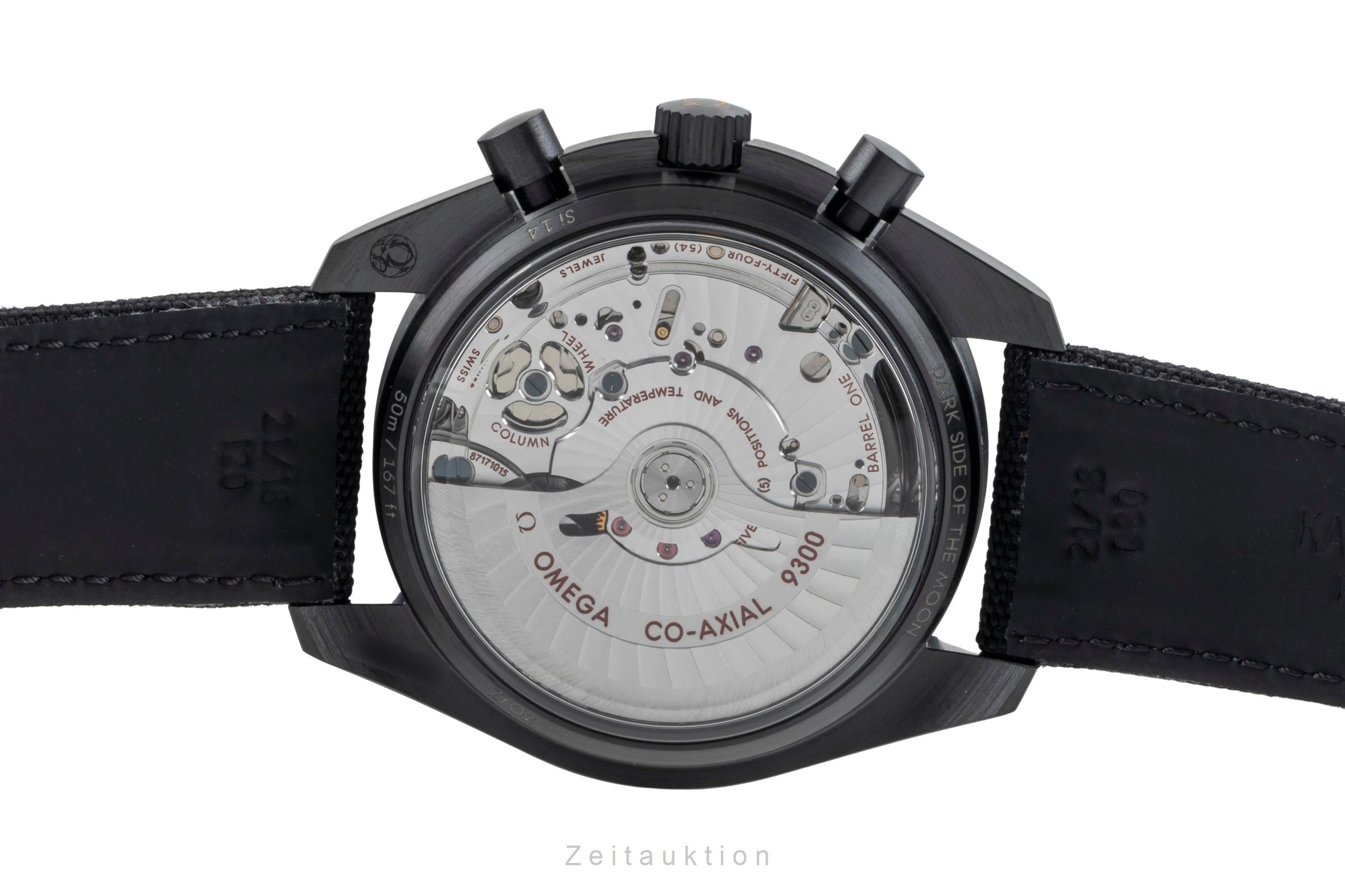 Omega Speedmaster Moonwatch chronograph ceramic automatic men's watch 311.92.44.51.01.006 LP: 13900EUR  [2506388]