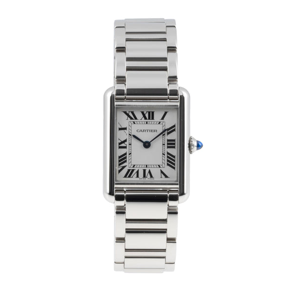 Cartier Tank steel quartz women's watch WSTA0051 LP: 3900EUR  [2506389]