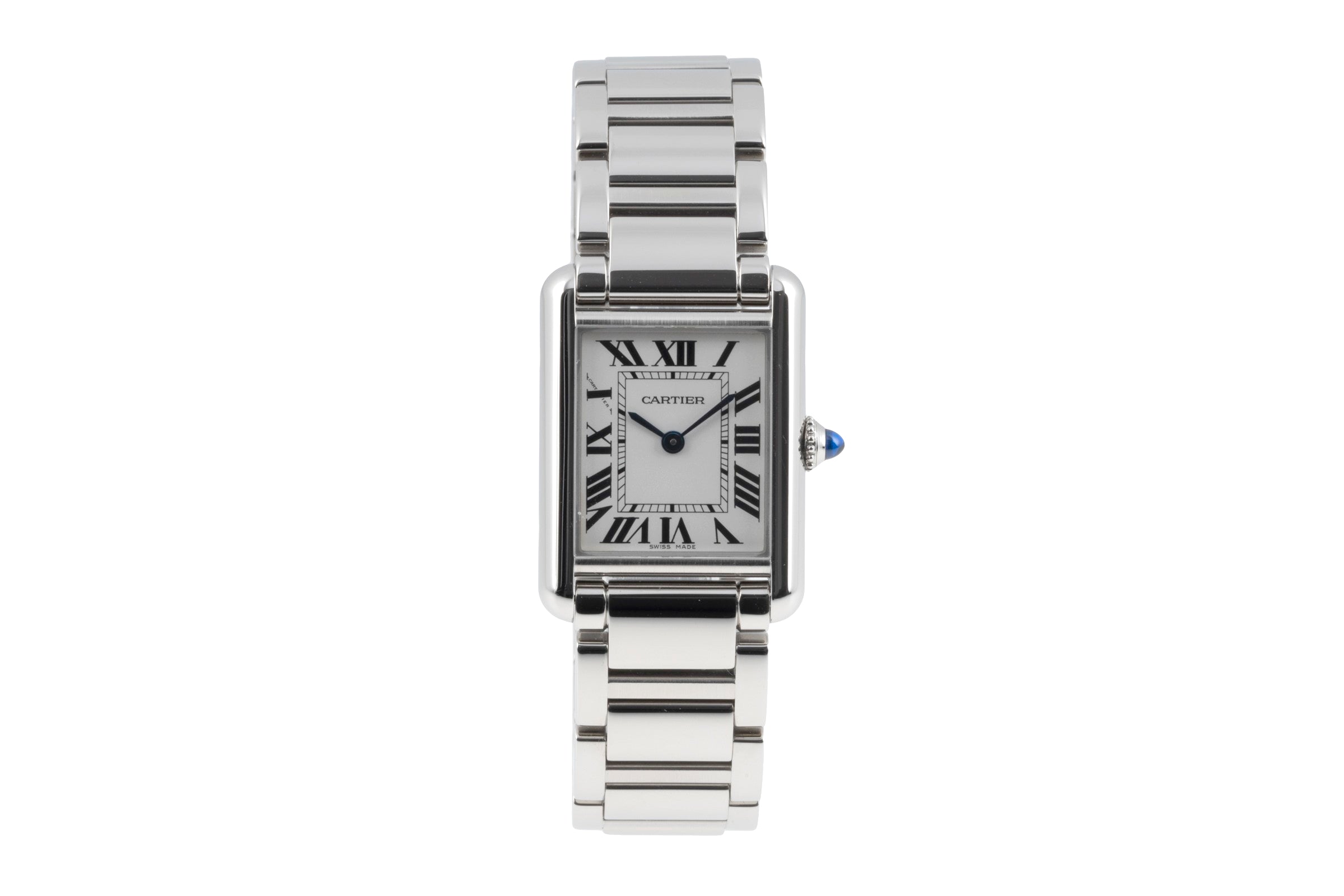 Cartier Tank steel quartz women's watch WSTA0051 LP: 3900EUR  [2506389]
