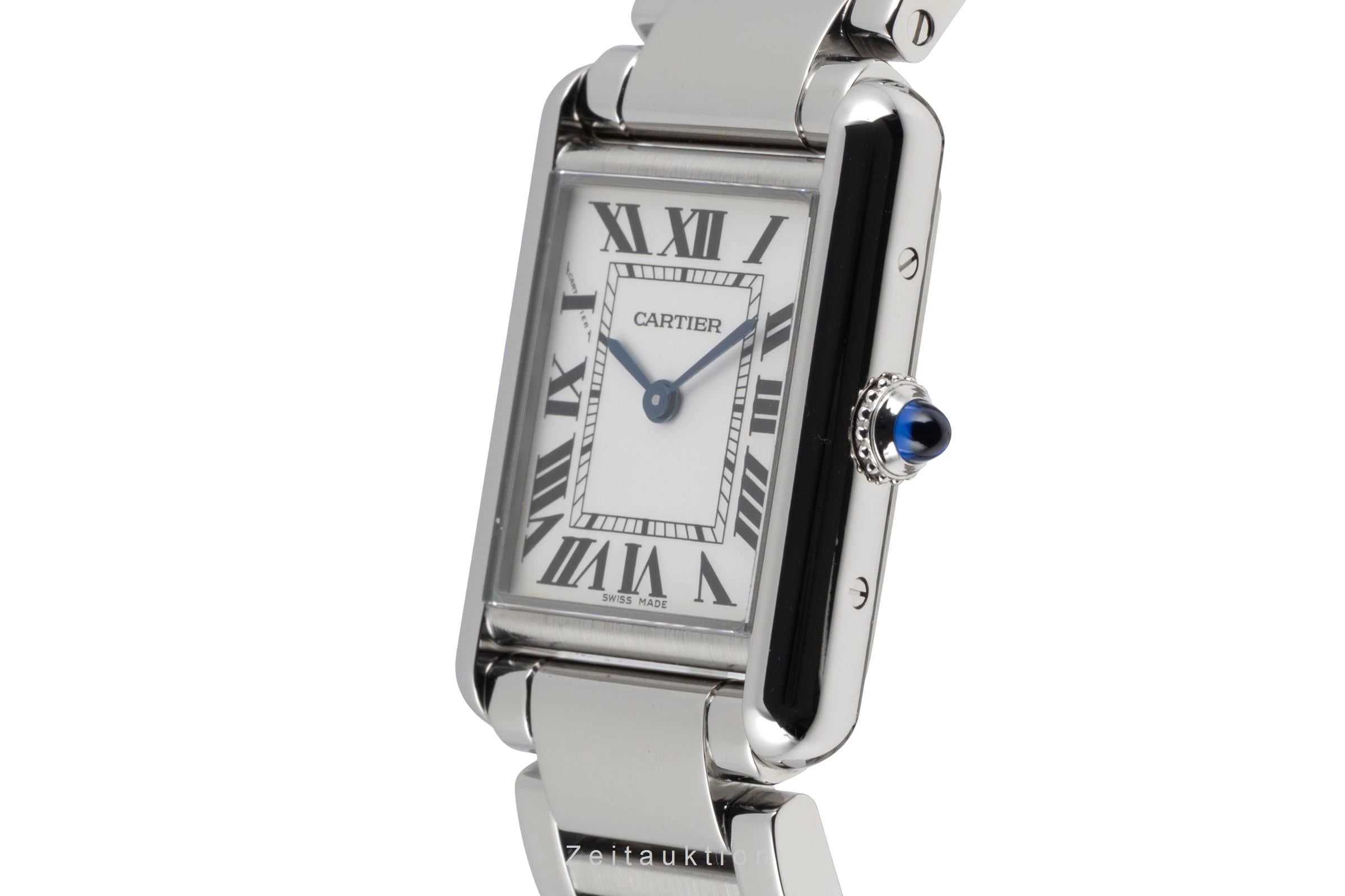 Cartier Tank steel quartz women's watch WSTA0051 LP: 3900EUR  [2506389]