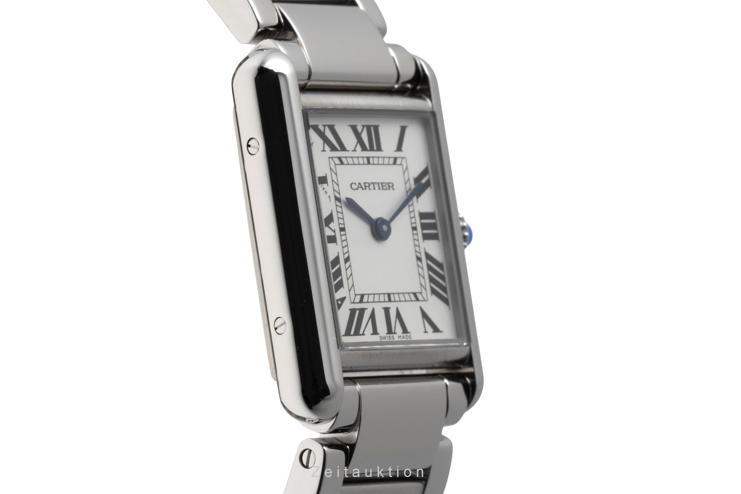 Cartier Tank steel quartz women's watch WSTA0051 LP: 3900EUR  [2506389]