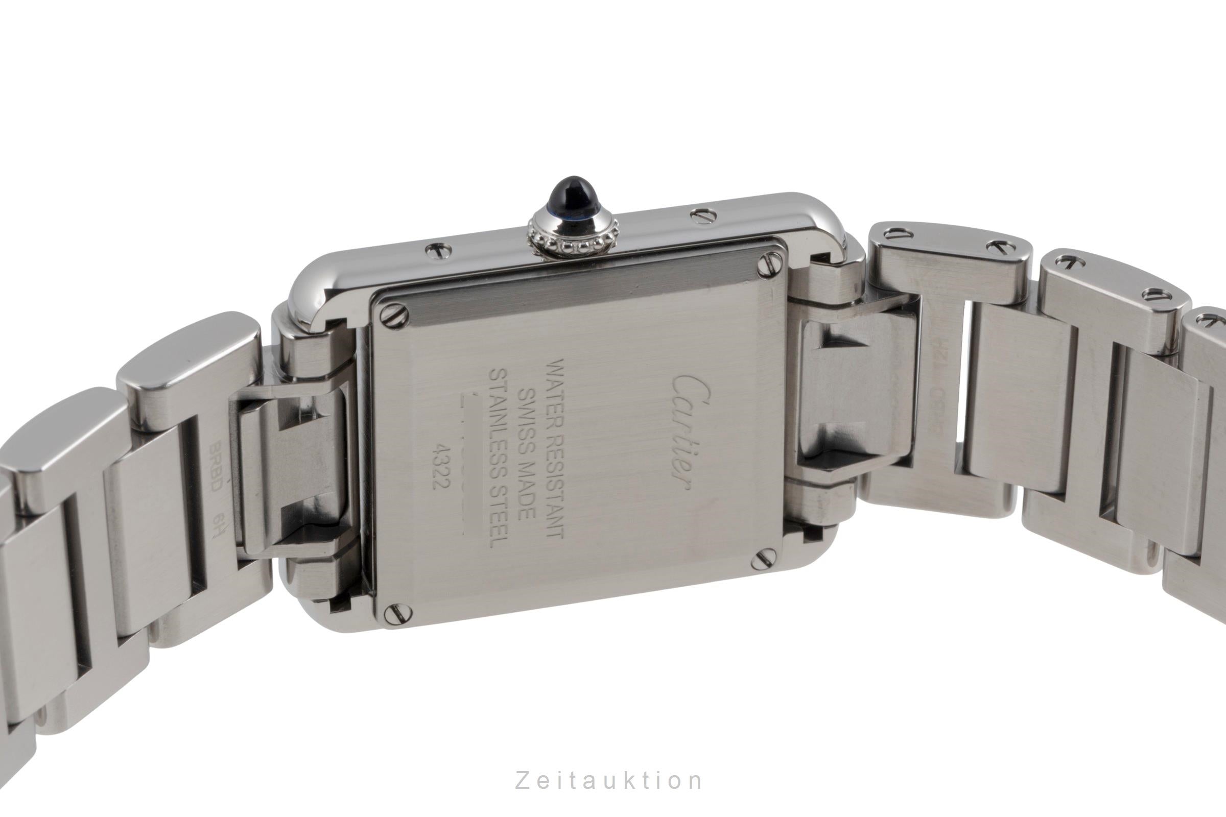 Cartier Tank steel quartz women's watch WSTA0051 LP: 3900EUR  [2506389]