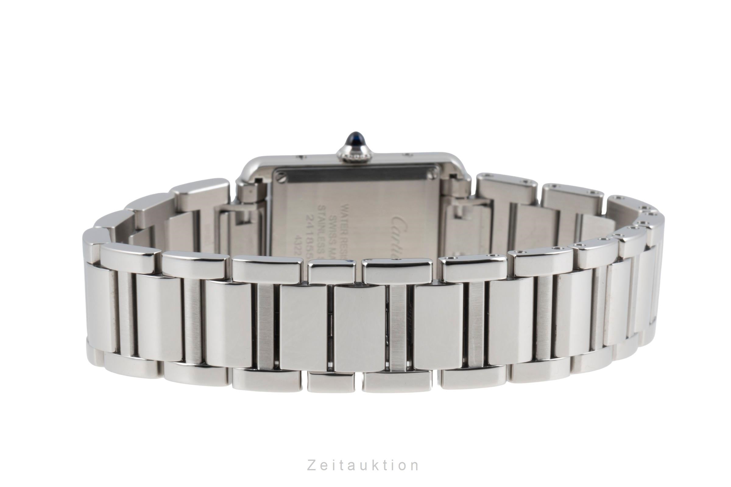 Cartier Tank steel quartz women's watch WSTA0051 LP: 3900EUR  [2506389]