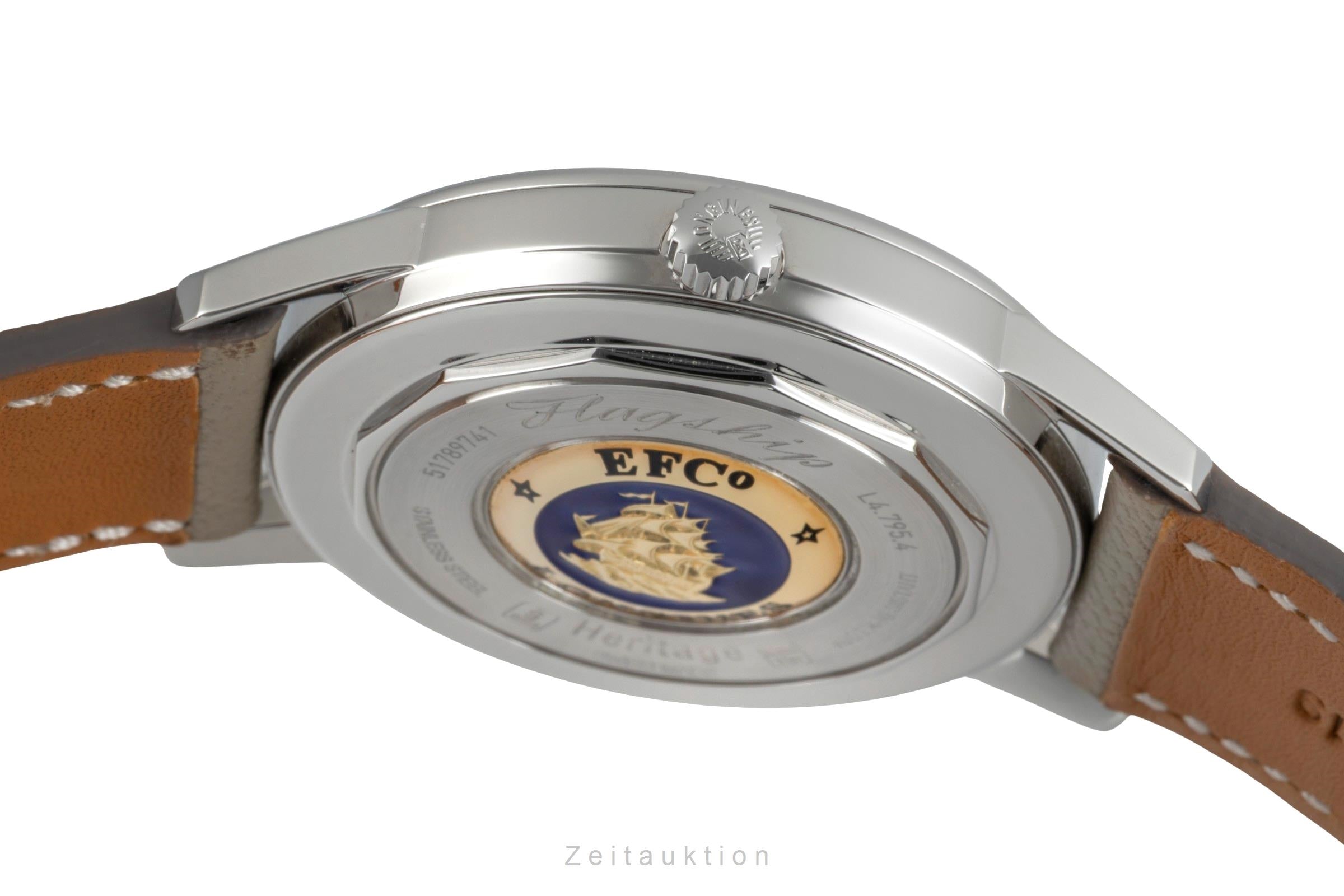 Longines Flagship Heritage Automatik Edelstahl Herrenuhr Ref. L4.795.4.78.2 B&P [2506391]