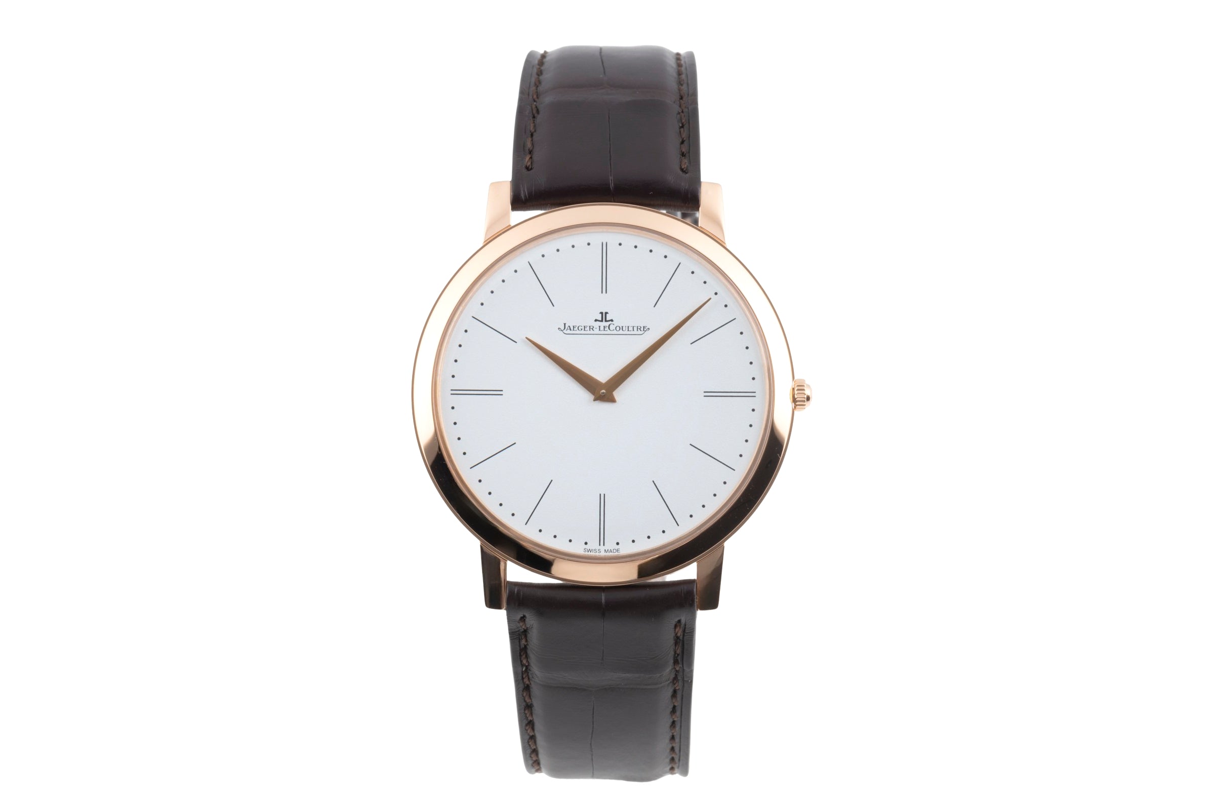 Jaeger LeCoultre Master Ultra Thin or rouge 18 ct à remontage manuel montre pour hommes Q1292520  ,120.2.79  [2506392]