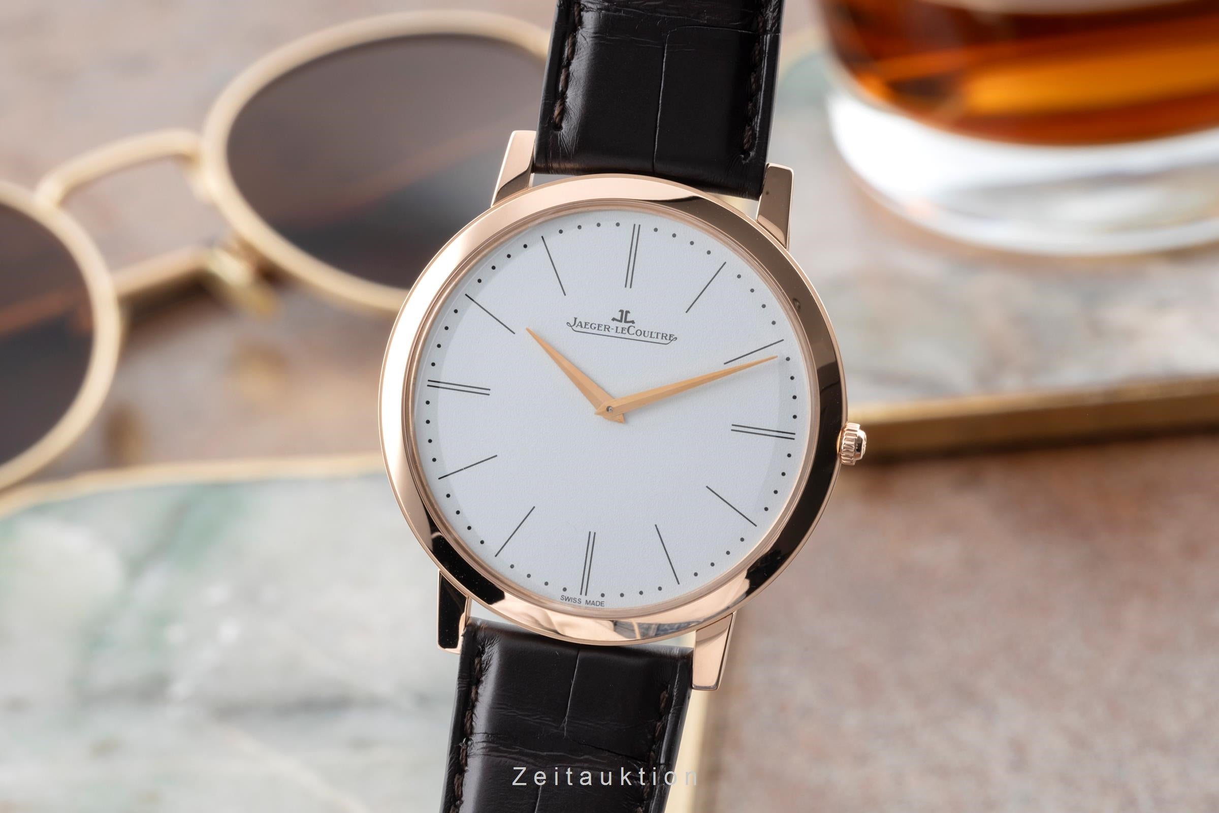 Jaeger LeCoultre Master Ultra Thin or rouge 18 ct à remontage manuel montre pour hommes Q1292520  ,120.2.79  [2506392]