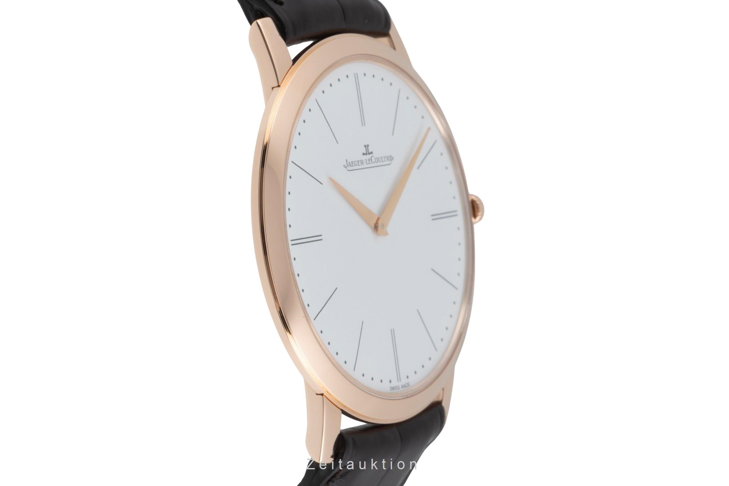 Jaeger LeCoultre Master Ultra Thin oro rosado de 18 quilates cuerda manual reloj para caballeros Q1292520  ,120.2.79  [2506392]