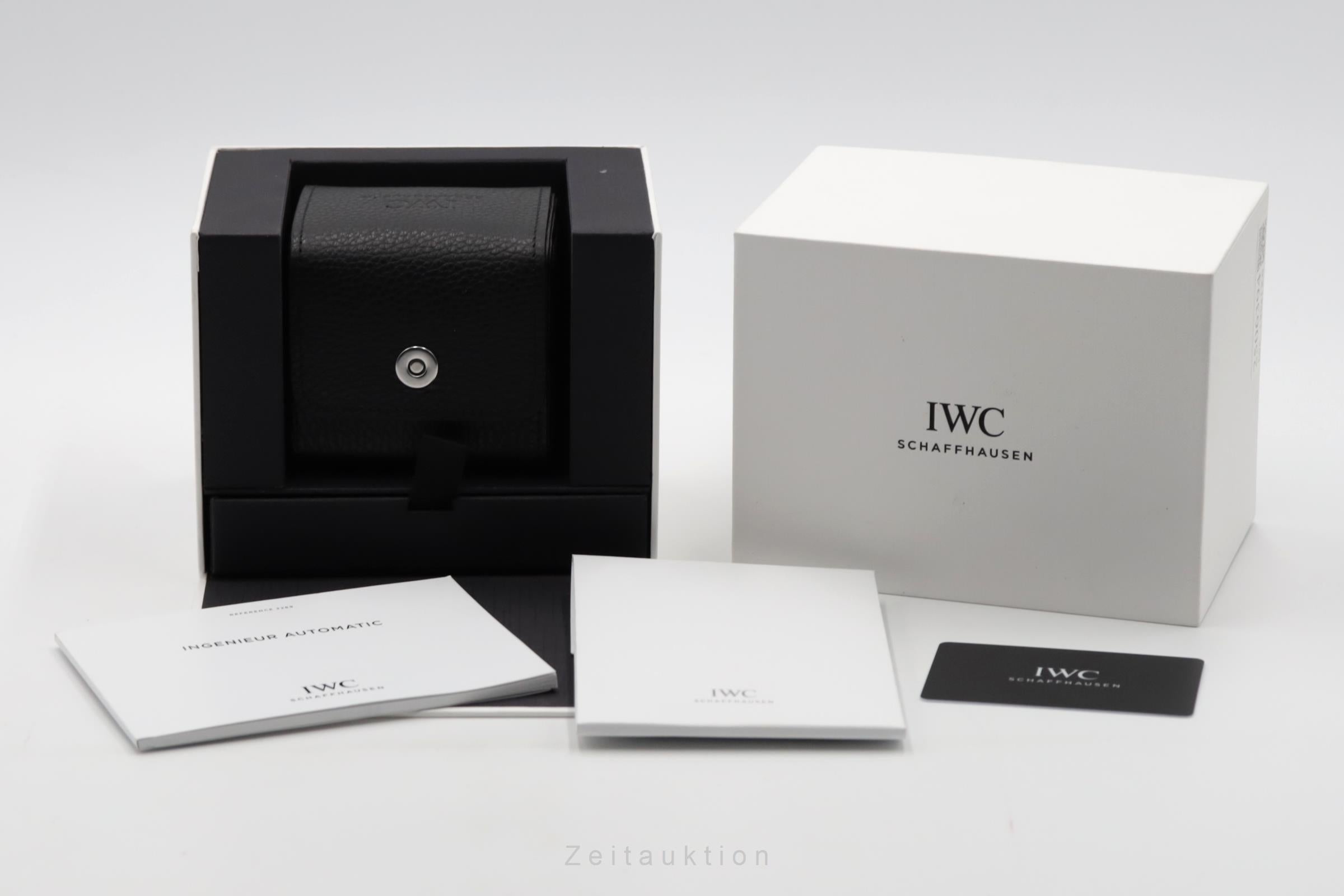 IWC Ingenieur 40 Aqua Blue Stahl Automatik Herrenuhr Ref. IW328903 Box & Papiere [2506394]
