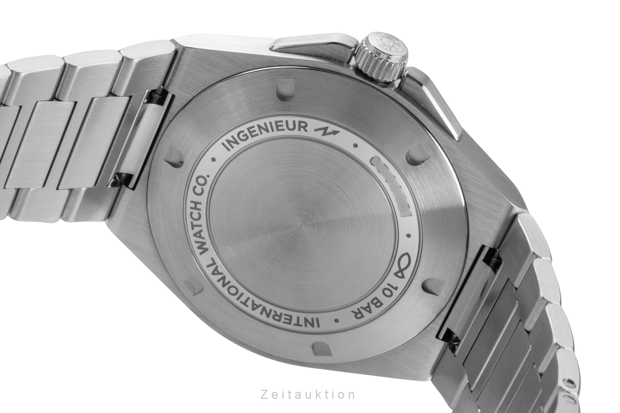 IWC Ingenieur 40 Aqua Blue Stahl Automatik Herrenuhr Ref. IW328903 Box & Papiere [2506394]