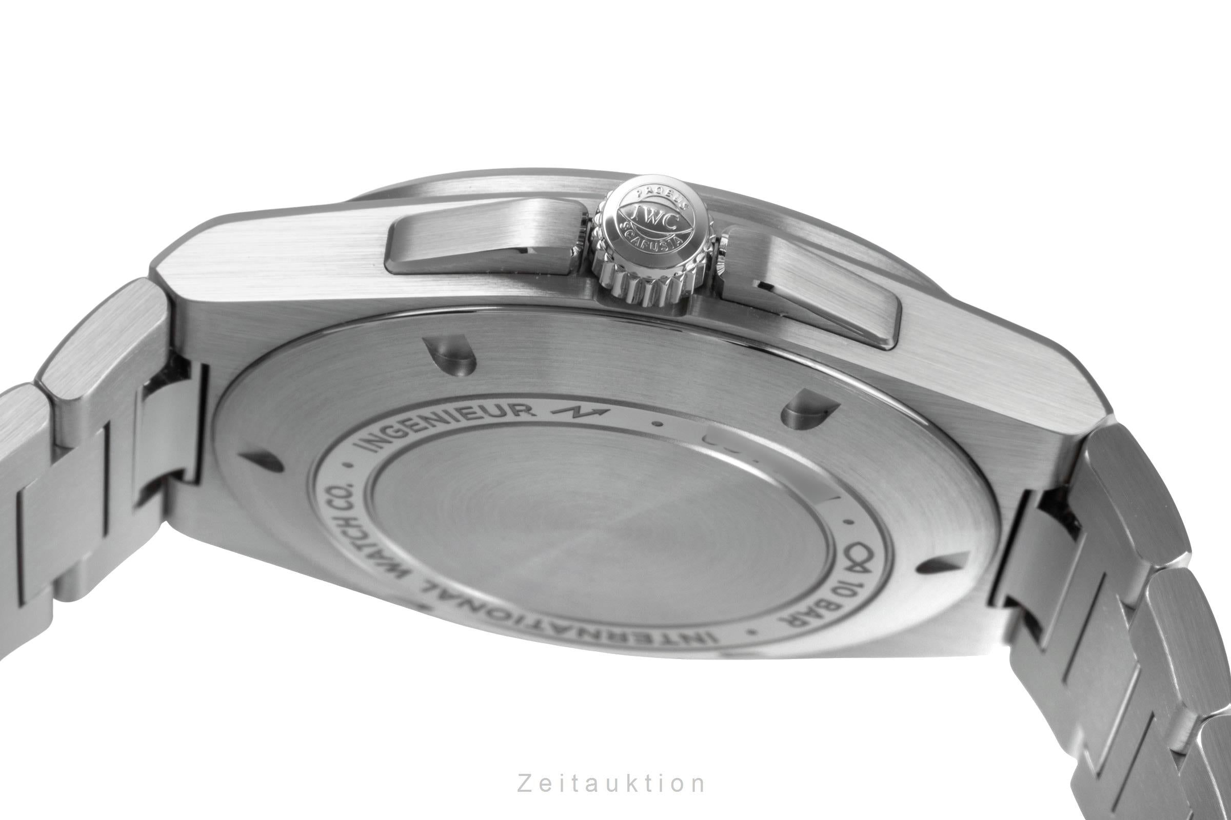 IWC Ingenieur 40 Aqua Blue Stahl Automatik Herrenuhr Ref. IW328903 Box & Papiere [2506394]