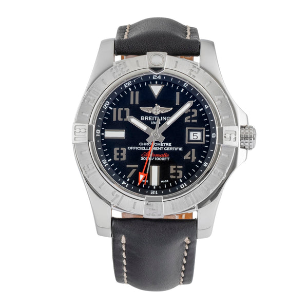 Breitling Avenger II GMT acciaio automatismo orologio da uomo A3239011/BC34	  [2506396]